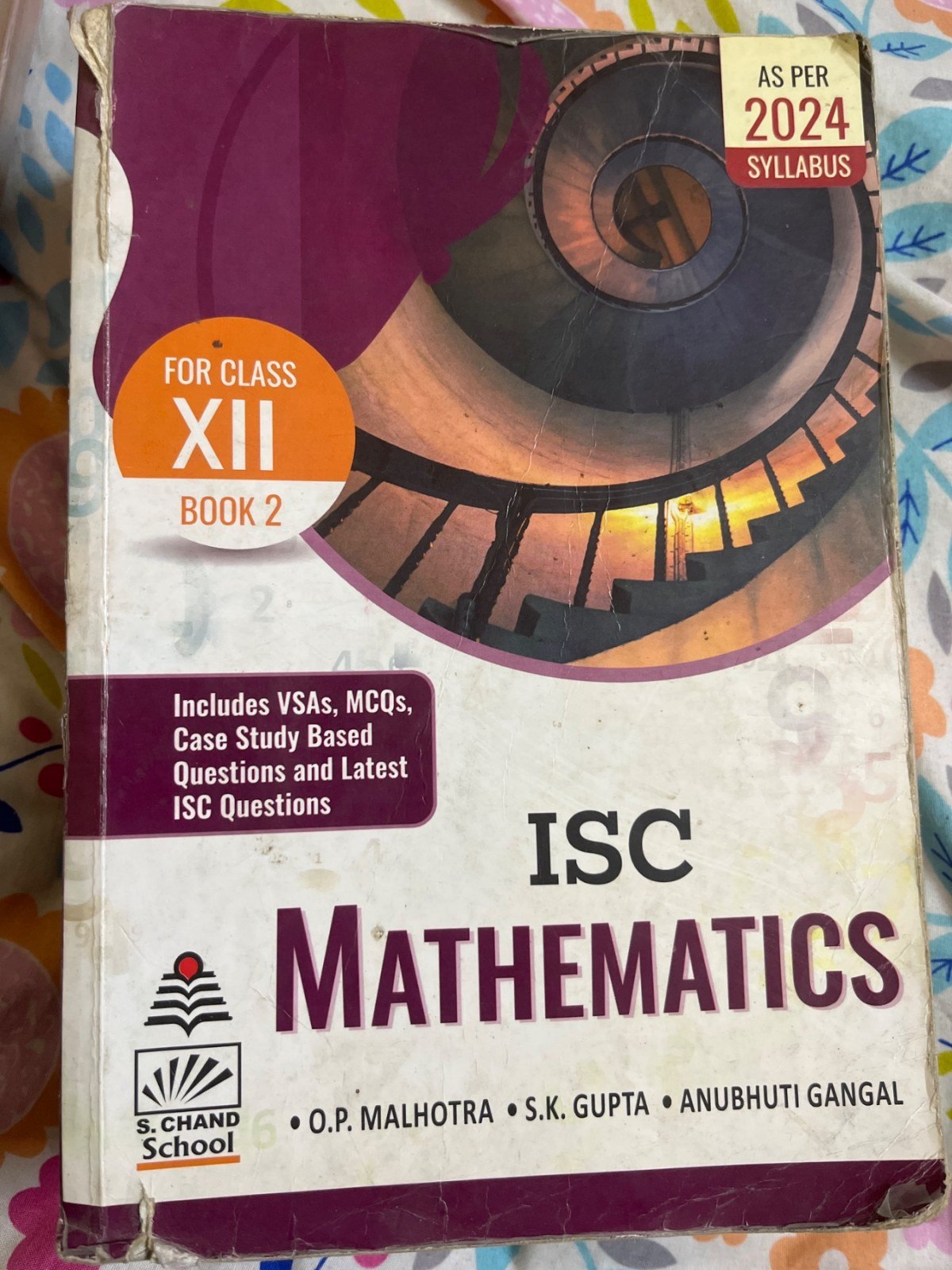 ISC mathematics class 12 th book 2 - Second Hand - Bookaao