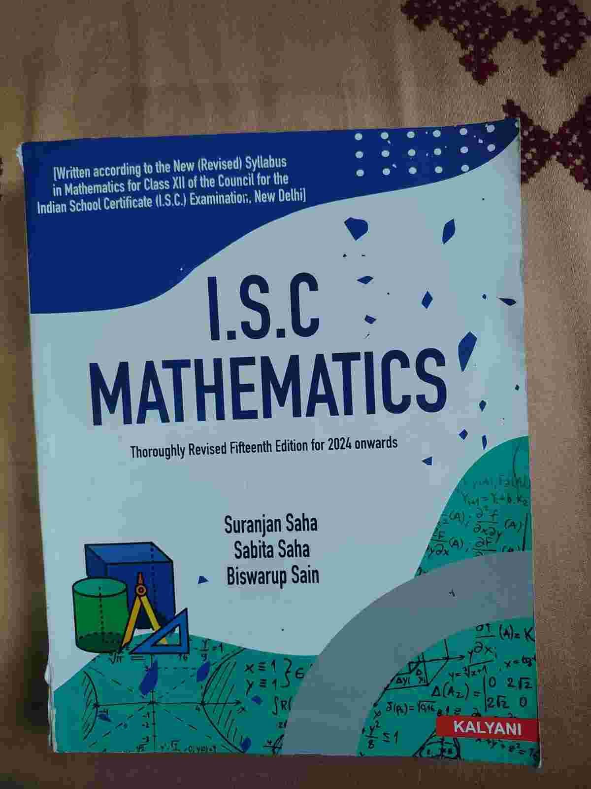 ISC Mathematics class 12th - Second Hand - Bookaao