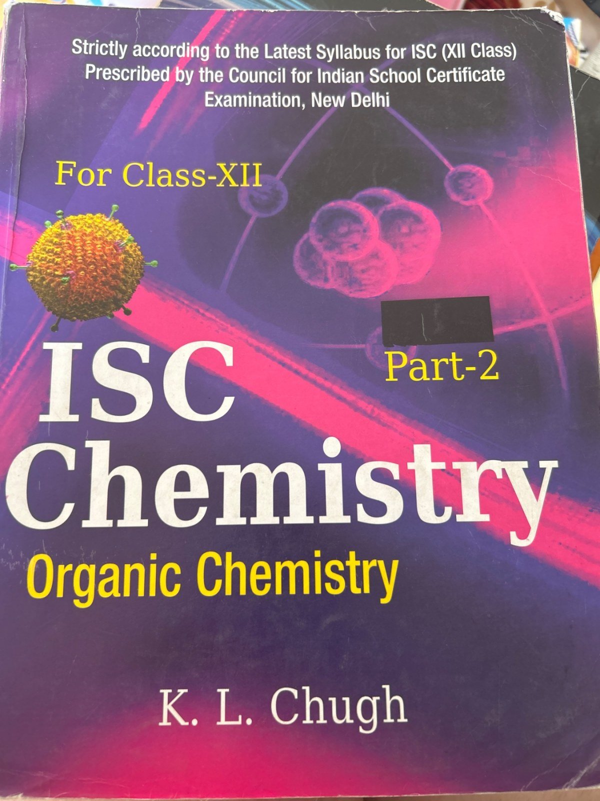 ISC ORGANIC CHEMISTRY - Second Hand - Bookaao