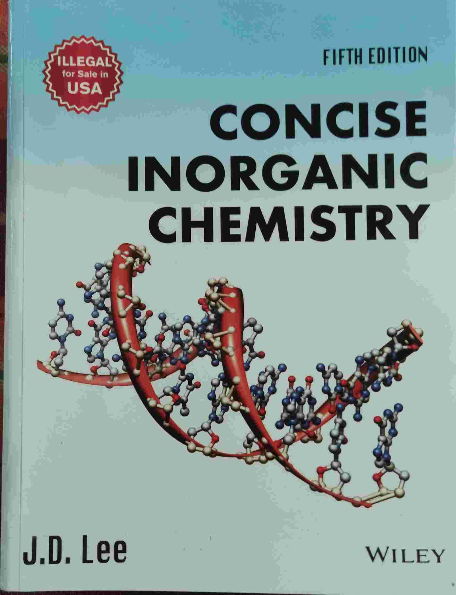 JD Lee Concise Inorganic Chemistry - New Book - Bookaao
