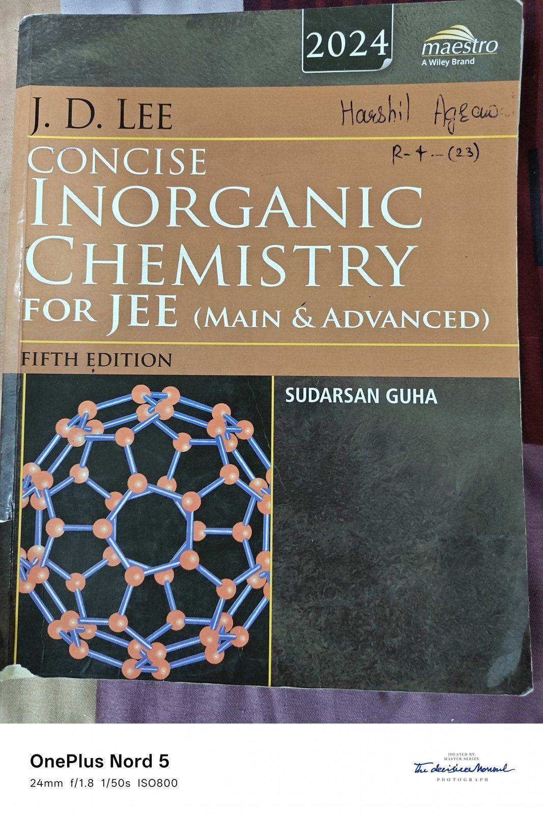 JdLee for inorganic chemistry  maestro publication - Second Hand - Bookaao