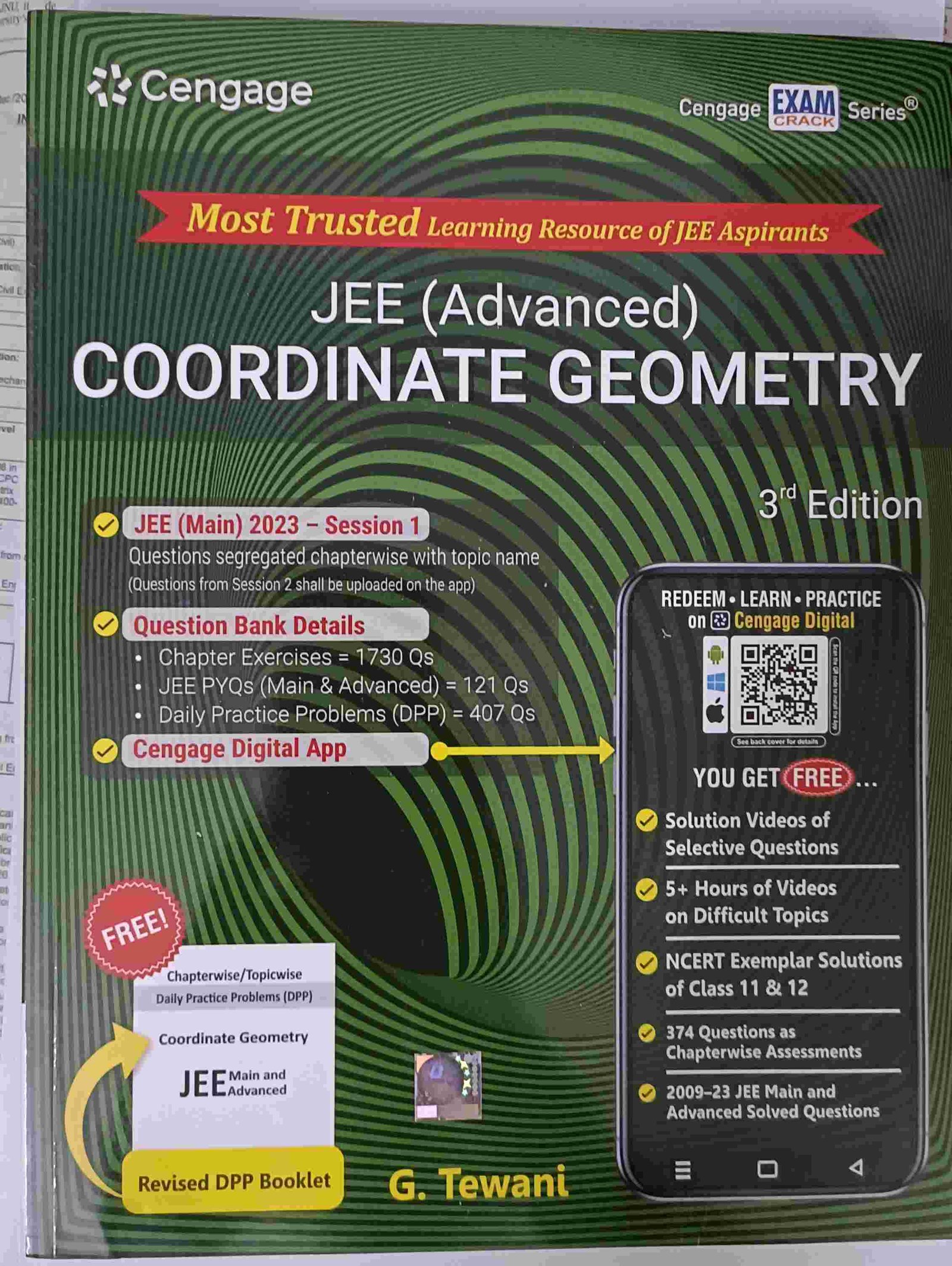 Buy New JEE (Advance)  Coordinate Geometry in New Delhi - Bookaao