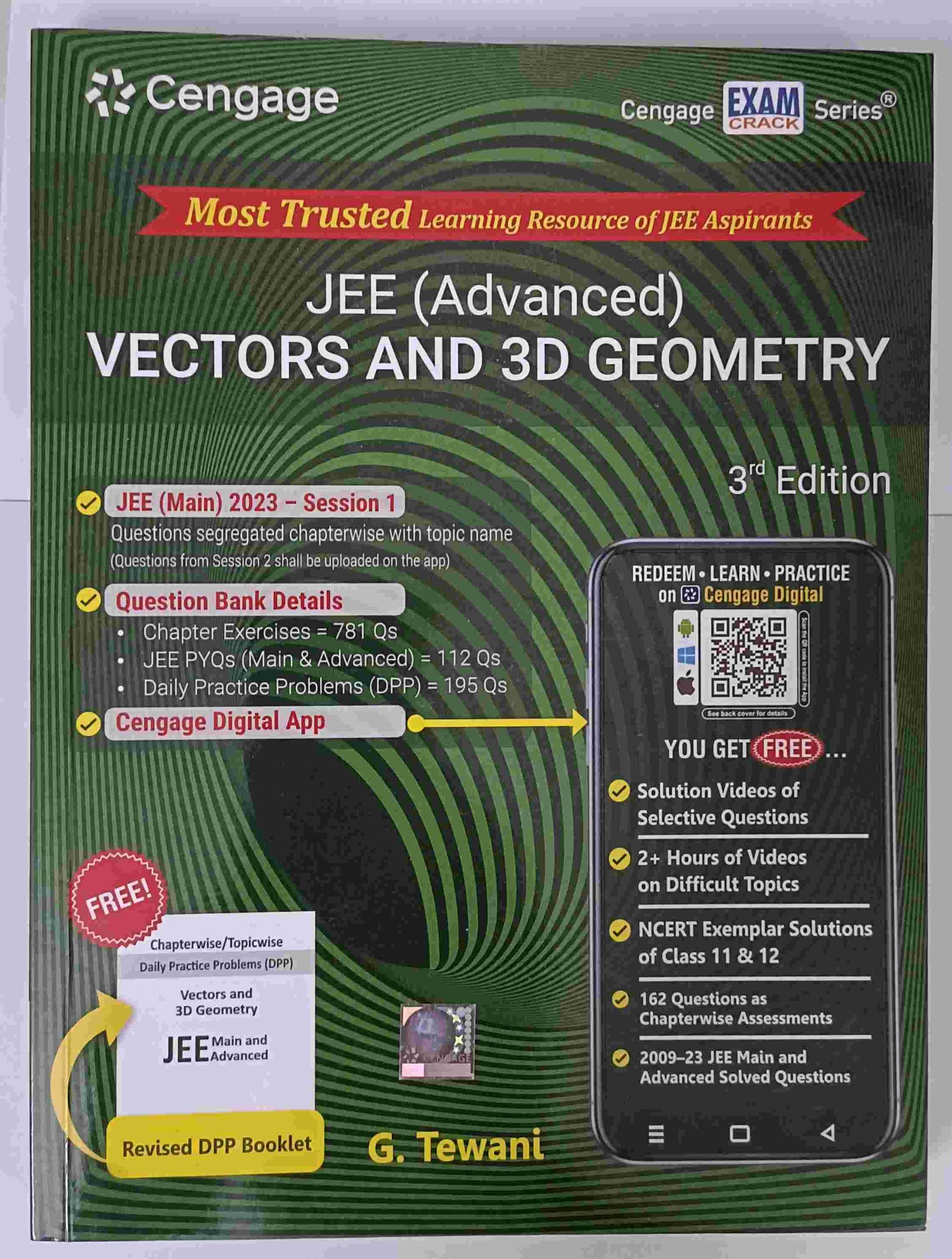 Buy New JEE (Advance)  Vectors & 3D Geometry in New Delhi - Bookaao