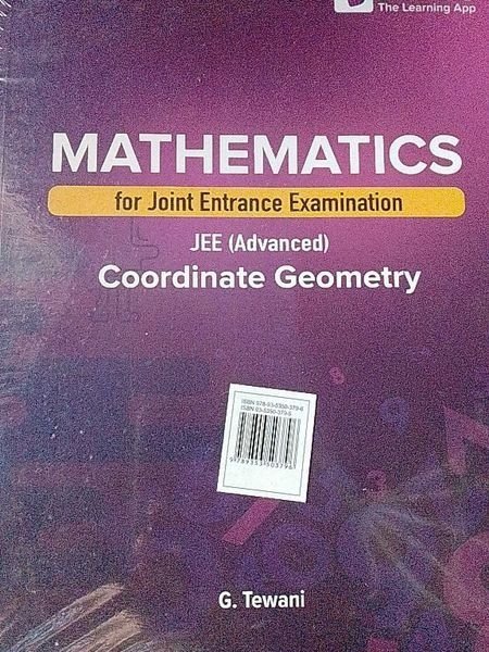 JEE ADVANCED CENGAGE BOOK CO ORDINATE GEOMETRY - Second Hand - Bookaao