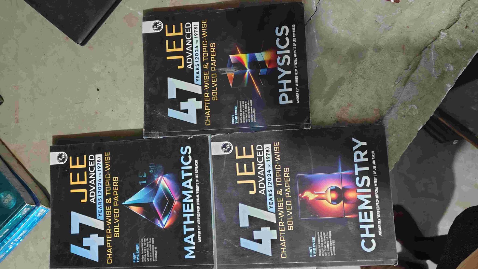 JEE Advanced PYQ 47 years (Almost new condition) - Second Hand - Bookaao