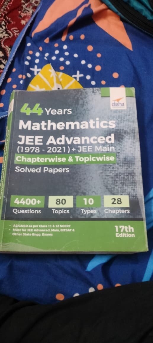 JEE ADVANCED PYQ BOOK - New Book - Bookaao