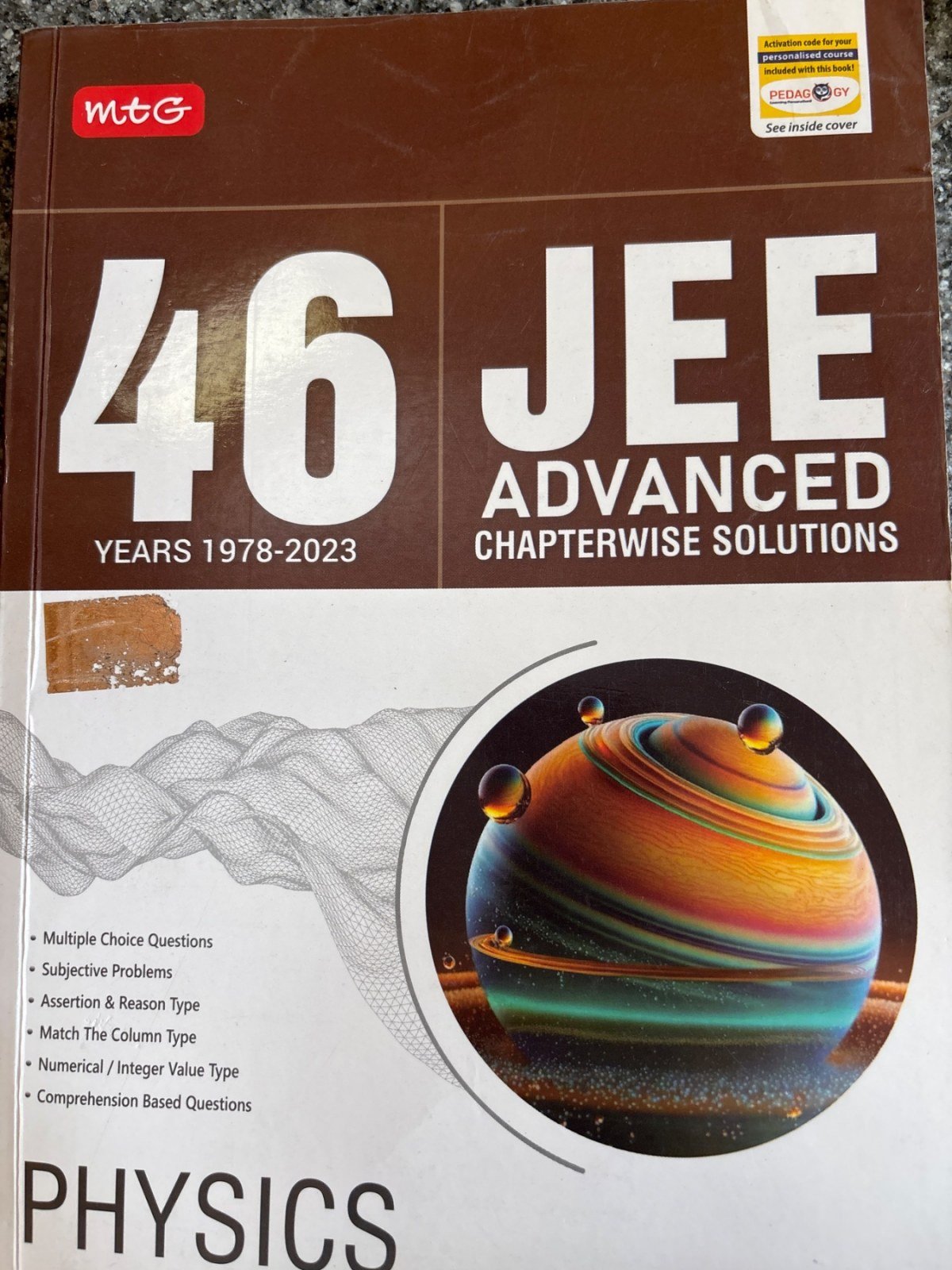 JEE Advanced PYQ Physics Chemistry Maths – Disha - Second Hand - Bookaao