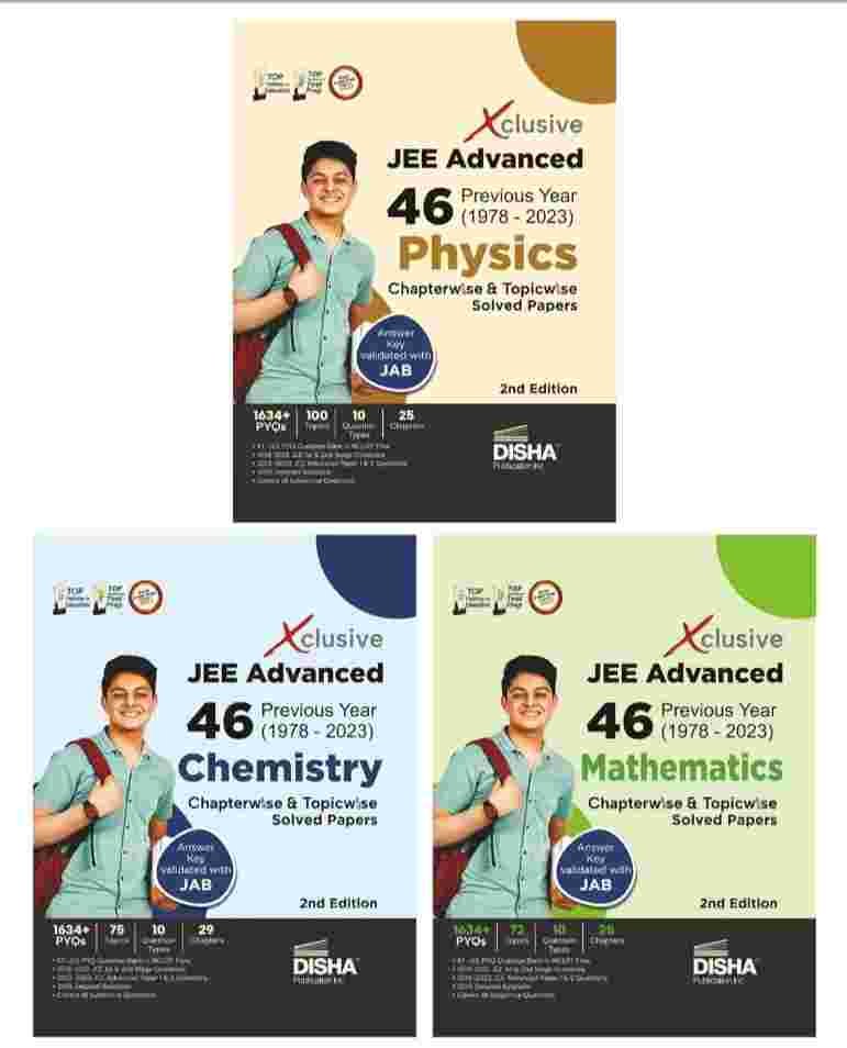 Jee Advanced Pyq with detailed solution - New Book - Bookaao