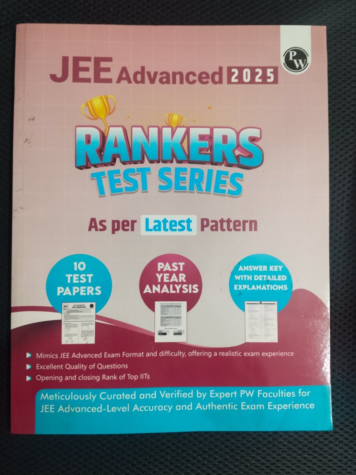 JEE Advanced Rankers Test Series - New Book - Bookaao