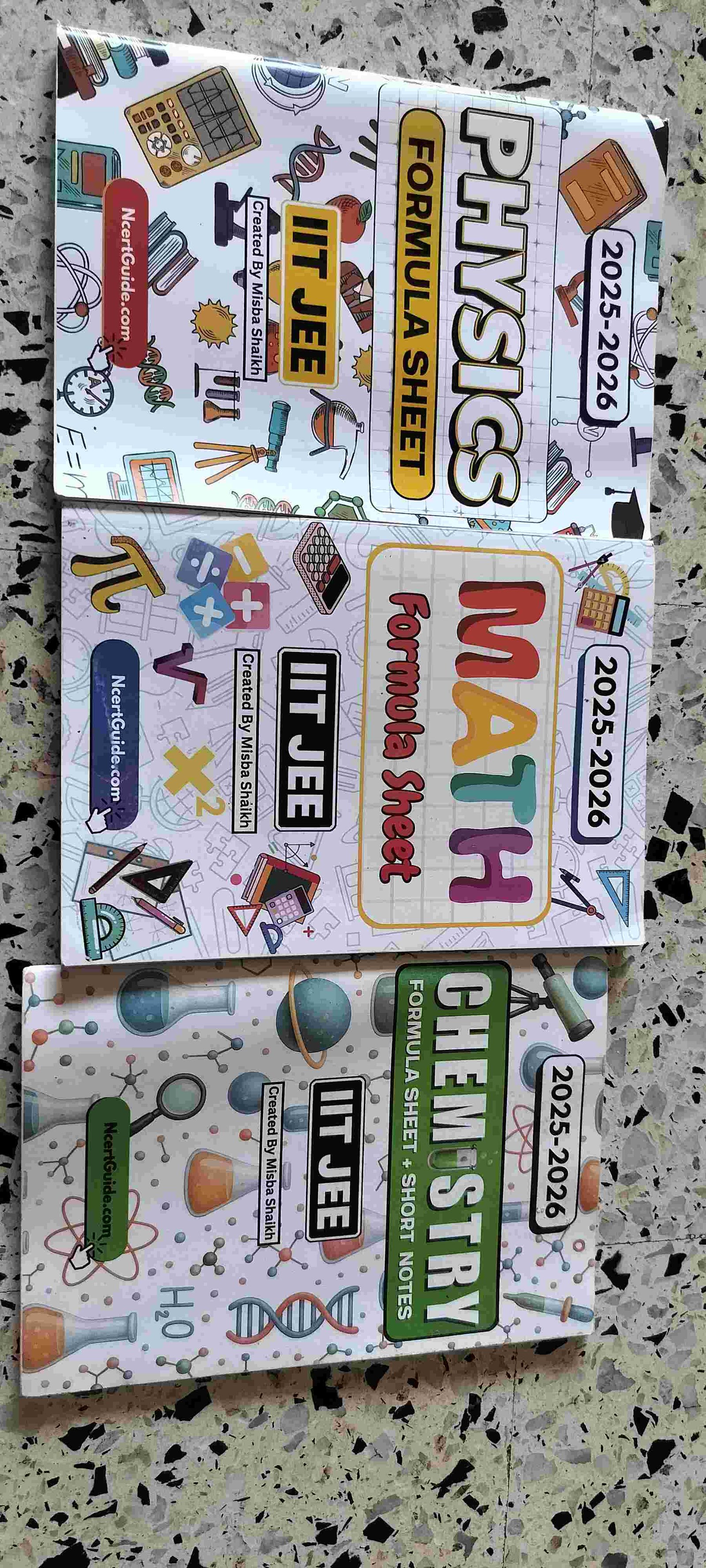 JEE FORMULA BOOKS-IIT JEE FORMULA BOOKS, PCM - Second Hand - Bookaao