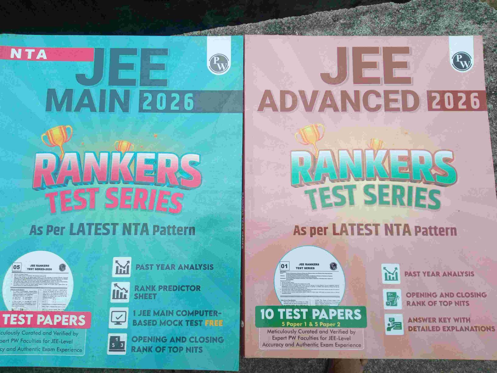 Jee main 2026 tanker test seriesand jee adv. - New Book - Bookaao