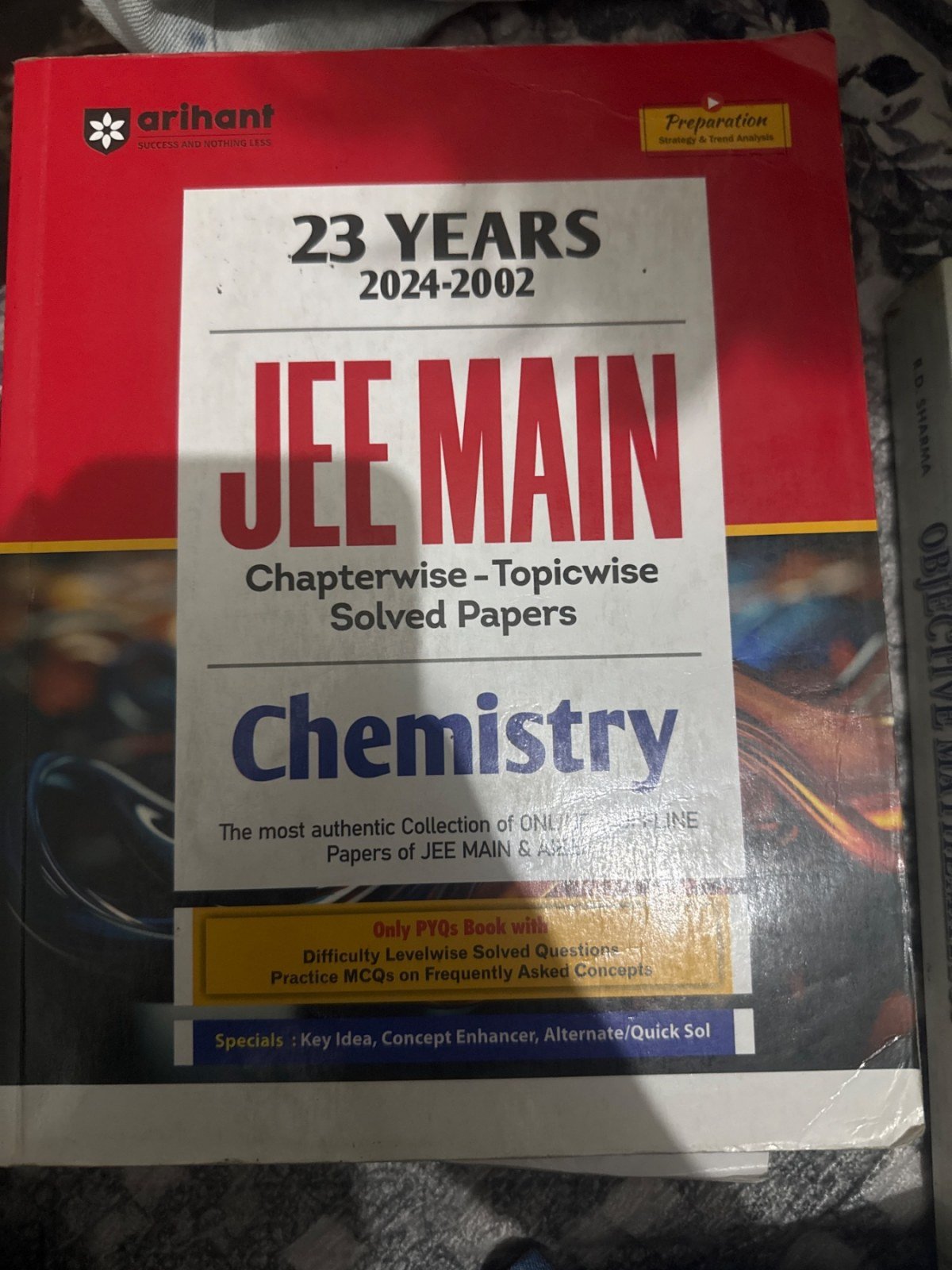 JEE MAIN CHAPTER WISE TOPIC WISE SOLVED PAPER 2024 - Second Hand - Bookaao