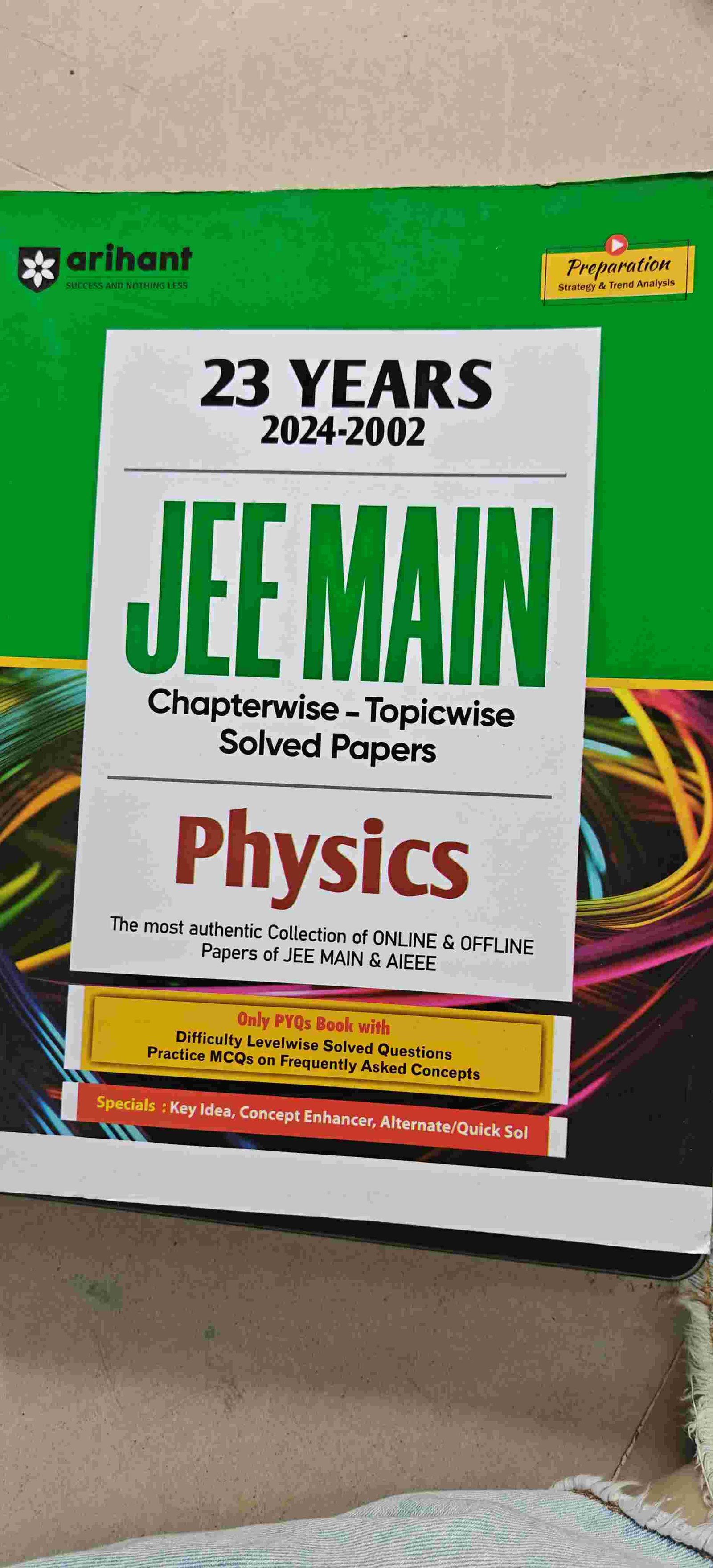 JEE MAIN PYQ PHYSICS - New Book - Bookaao