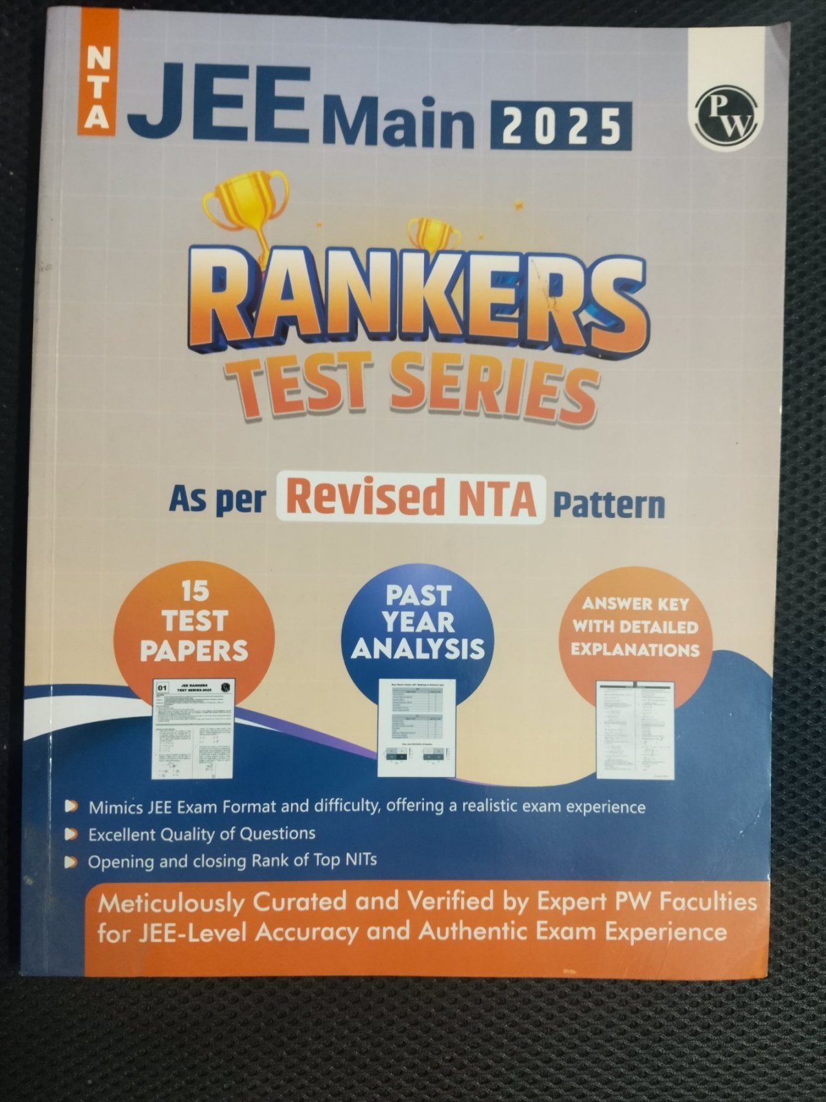JEE Main Rankers Test Series - New Book - Bookaao