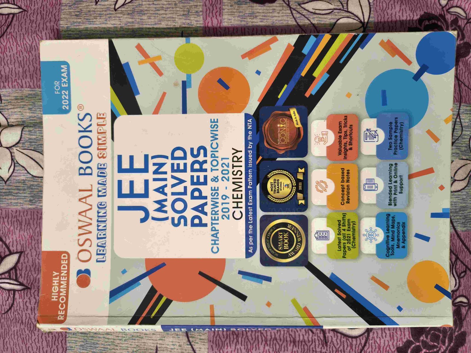 JEE mains 2019-20 solved paper's of chemistry - Second Hand - Bookaao
