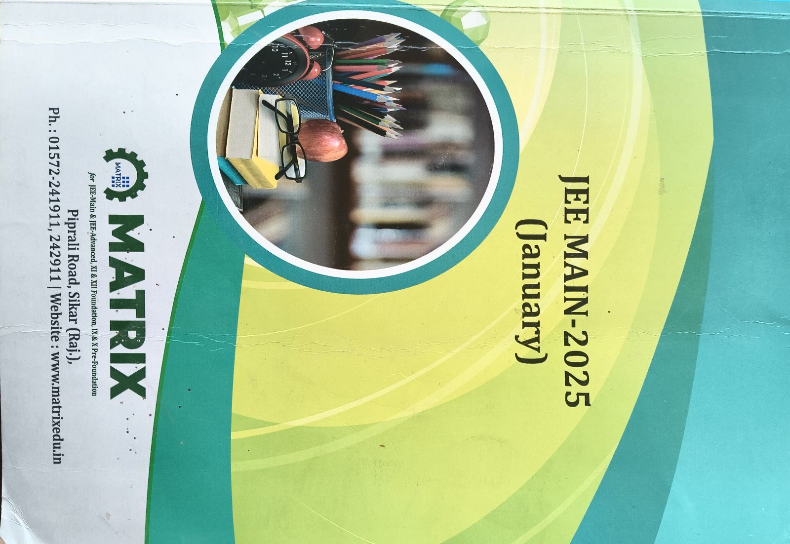 JEE MAINS 2025 PYQ CHAPTERR WISE QUESTION - Second Hand - Bookaao