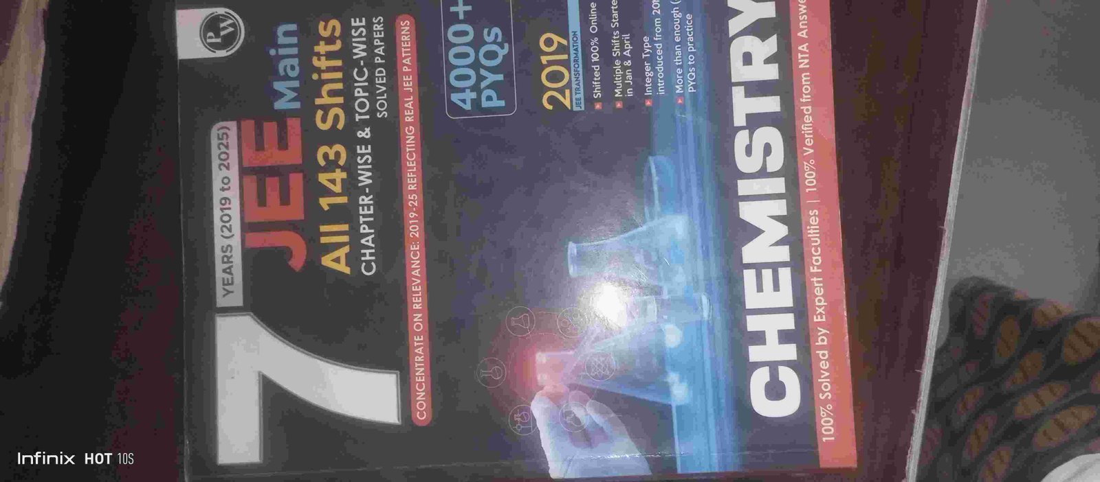 JEE MAINS 7 YEARS PYQ ALL 143 SHIFTS CHEMISTRY - New Book - Bookaao