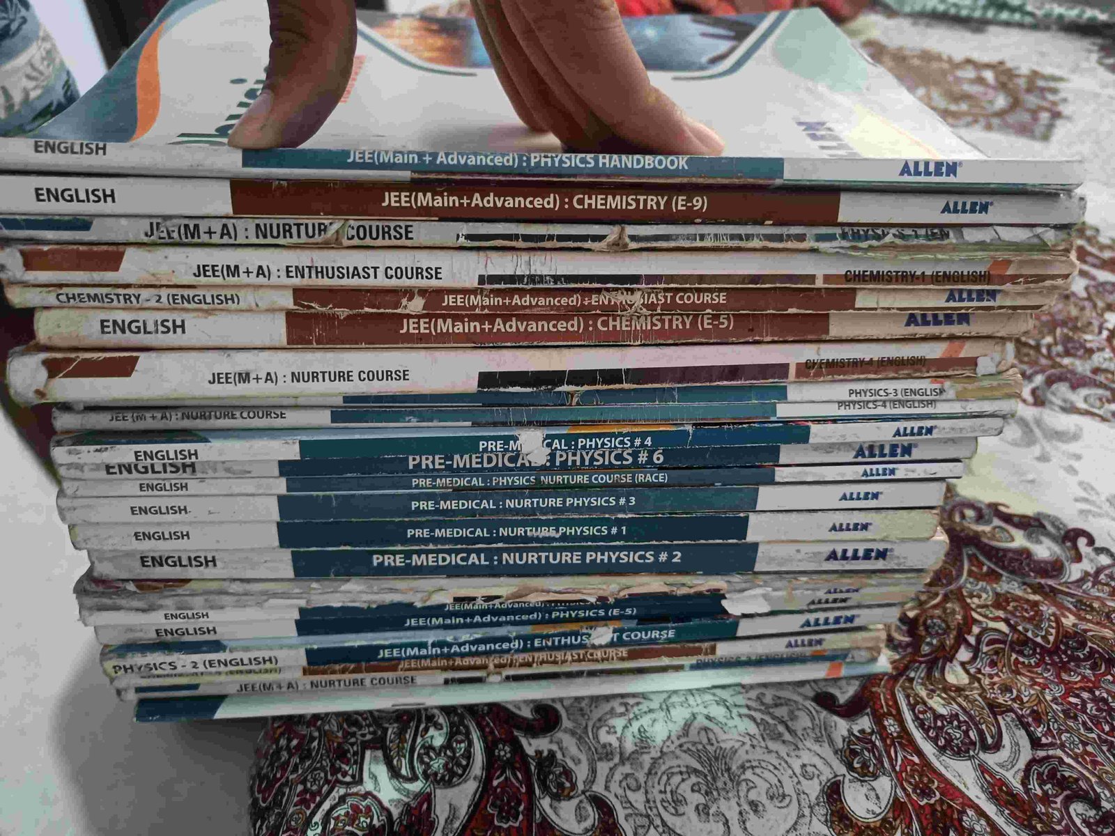 Jee mains+ advance all physics + chemistry module - Second Hand - Bookaao