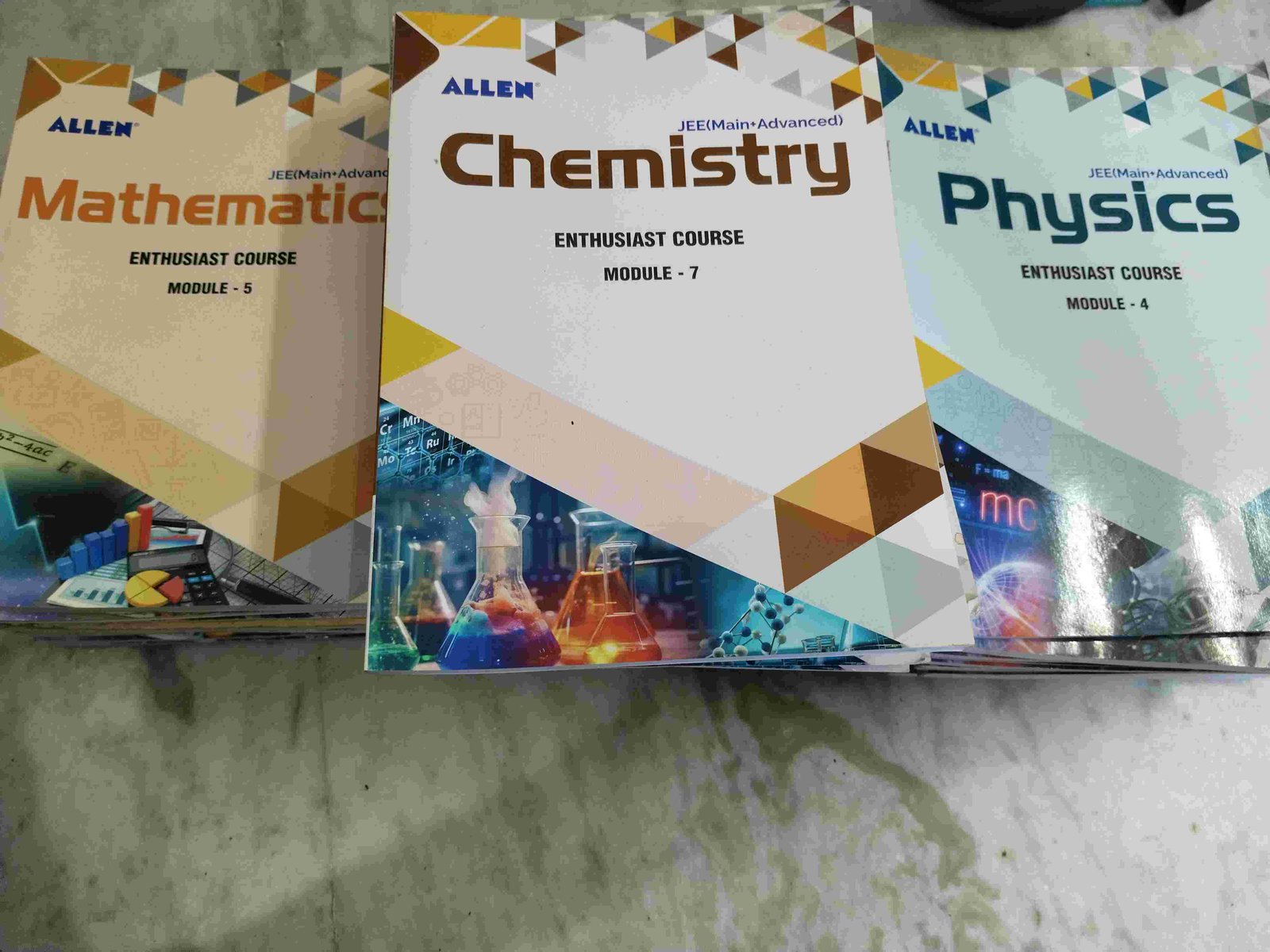 Buy Second Hand JEE MAINS + ADVANCED ALLEN KOTA MODULES in Delhi - Bookaao