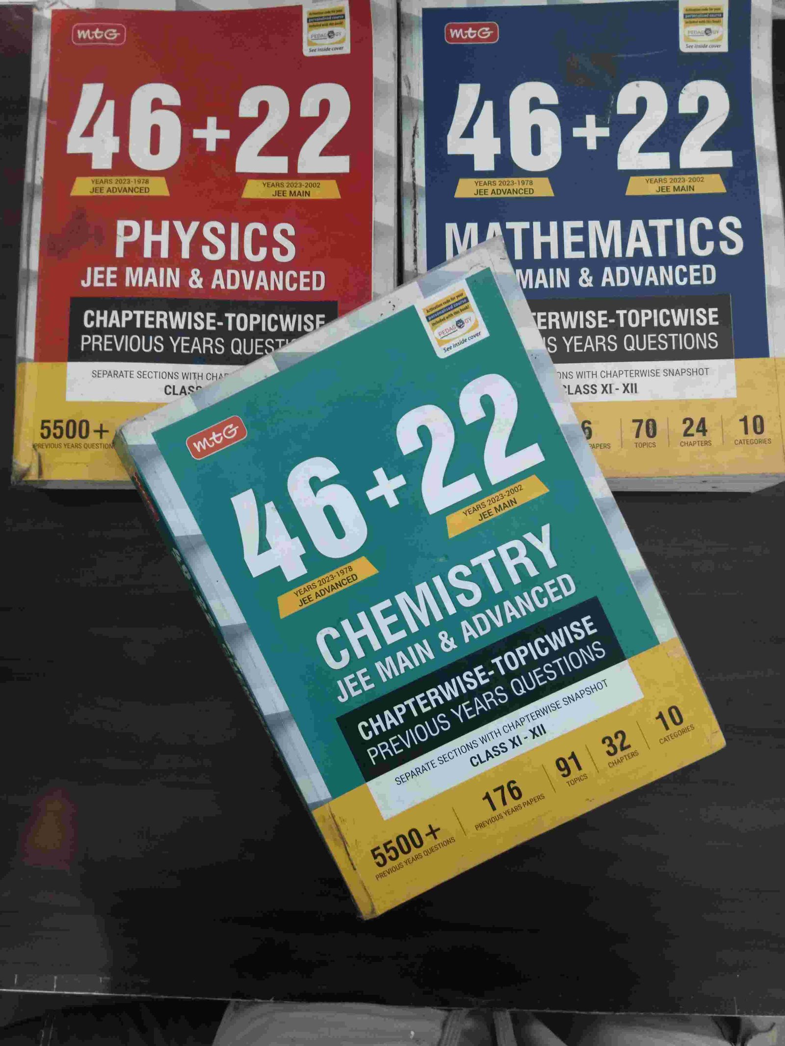 Jee mains and advanced pyqs - Second Hand - Bookaao