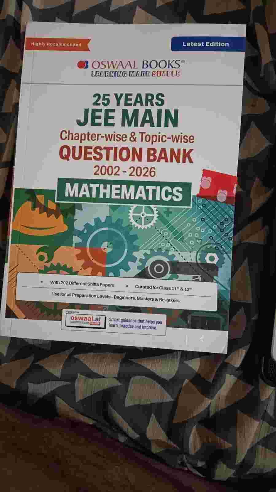 jee mains chapterwise & topic wise maths-oswaal - Second Hand - Bookaao