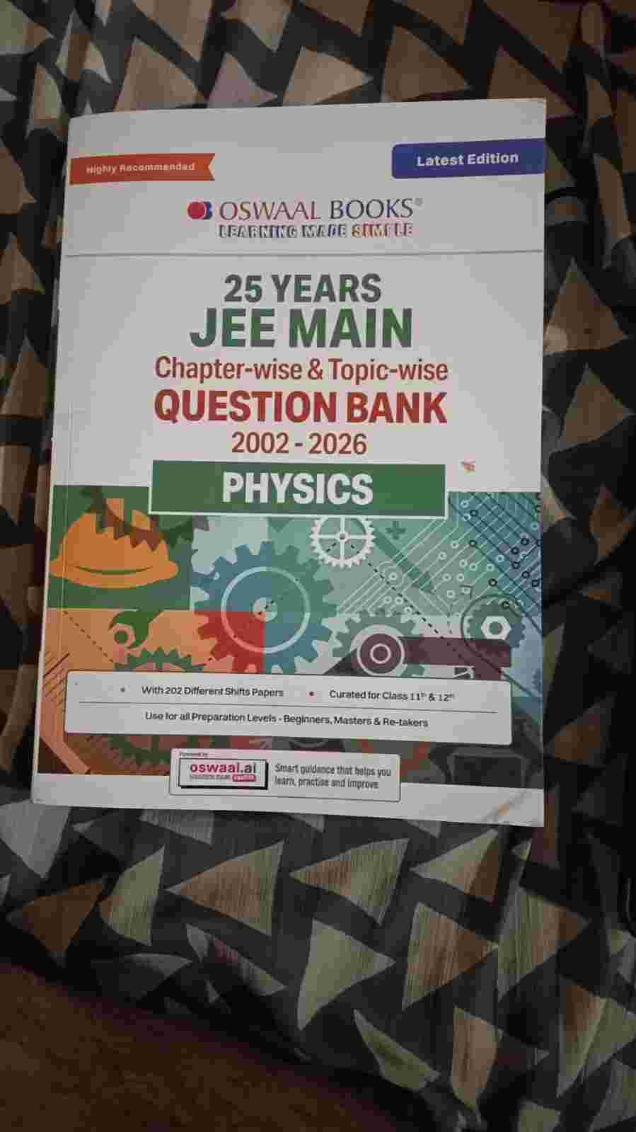 jee mains chapterwise & topic wise physics oswaal - Second Hand - Bookaao