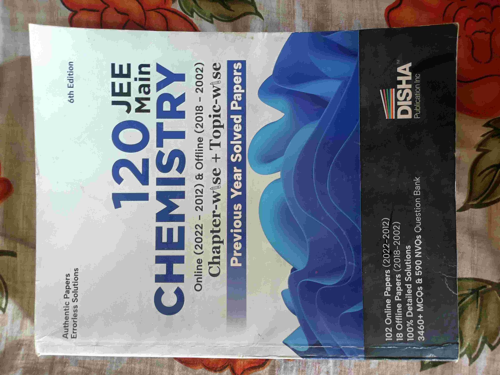 Jee mains chemistry previous year solved papers - Second Hand - Bookaao