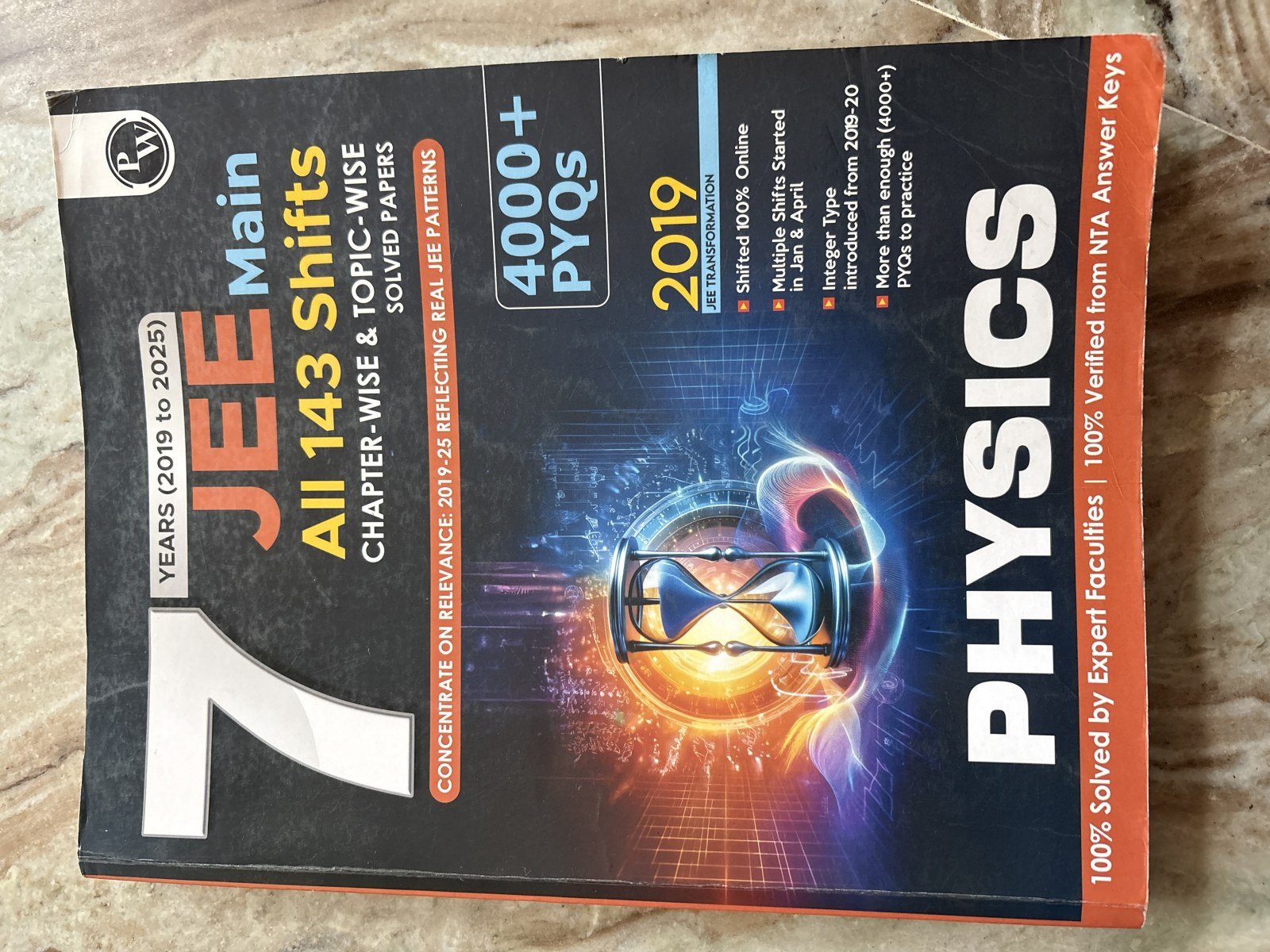 JEE mains Physics PYQ (English) - Second Hand - Bookaao