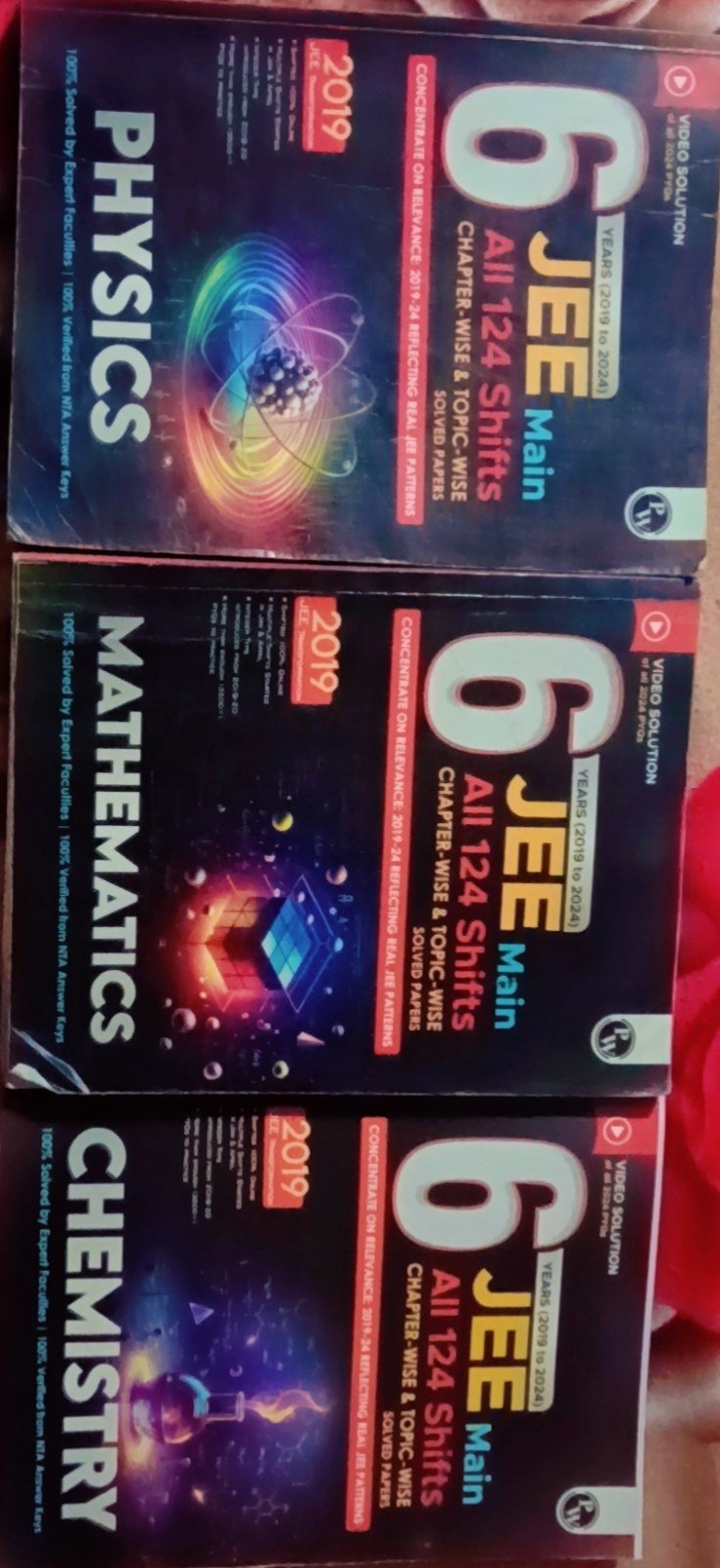 JEE mains PYQ (2019-2024) - Second Hand - Bookaao