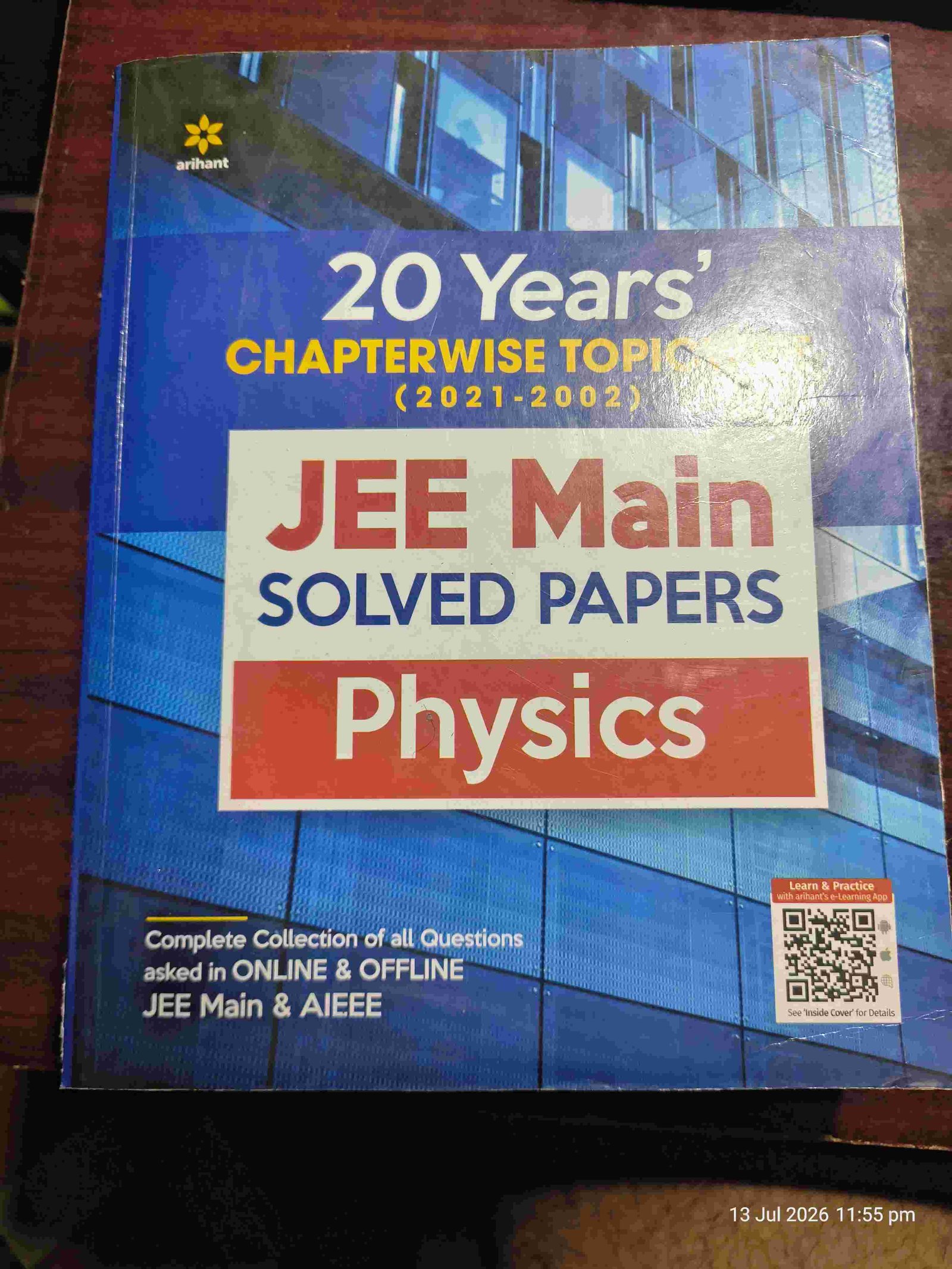 Jee mains pyq physics  arihant - Second Hand - Bookaao