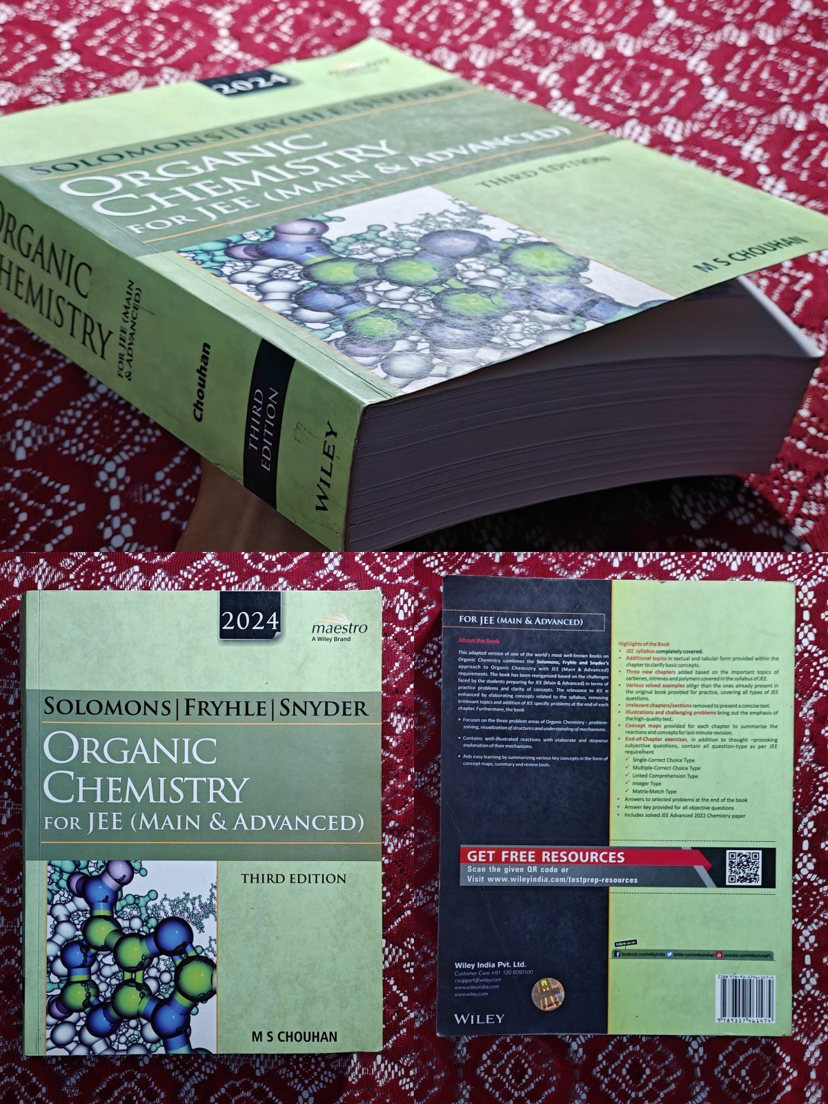 JEE/NEET ORGANIC CHEMISTRY - MS CHOUHAN  🆕 - New Book - Bookaao