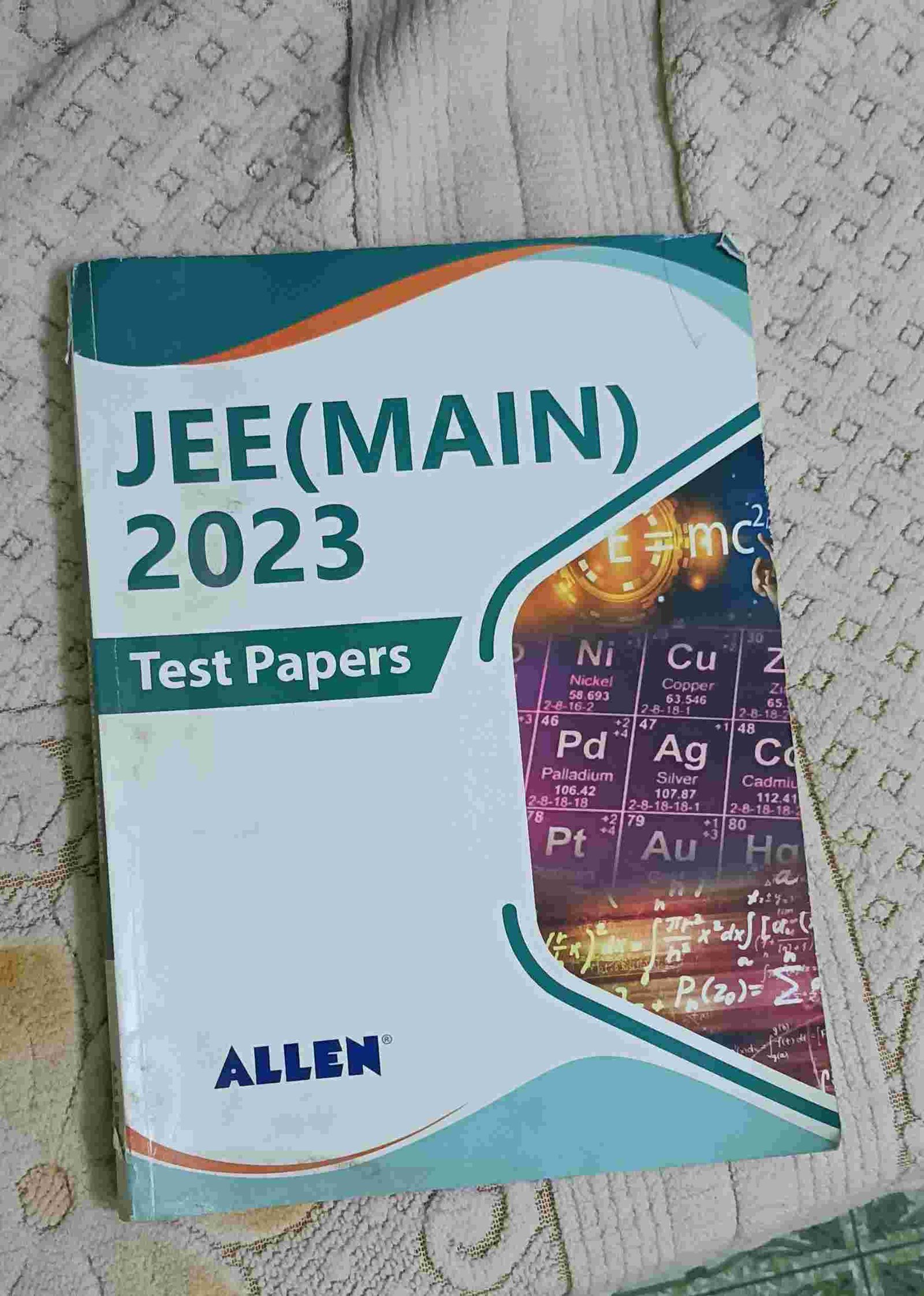 Jee test paper by allen - Second Hand - Bookaao