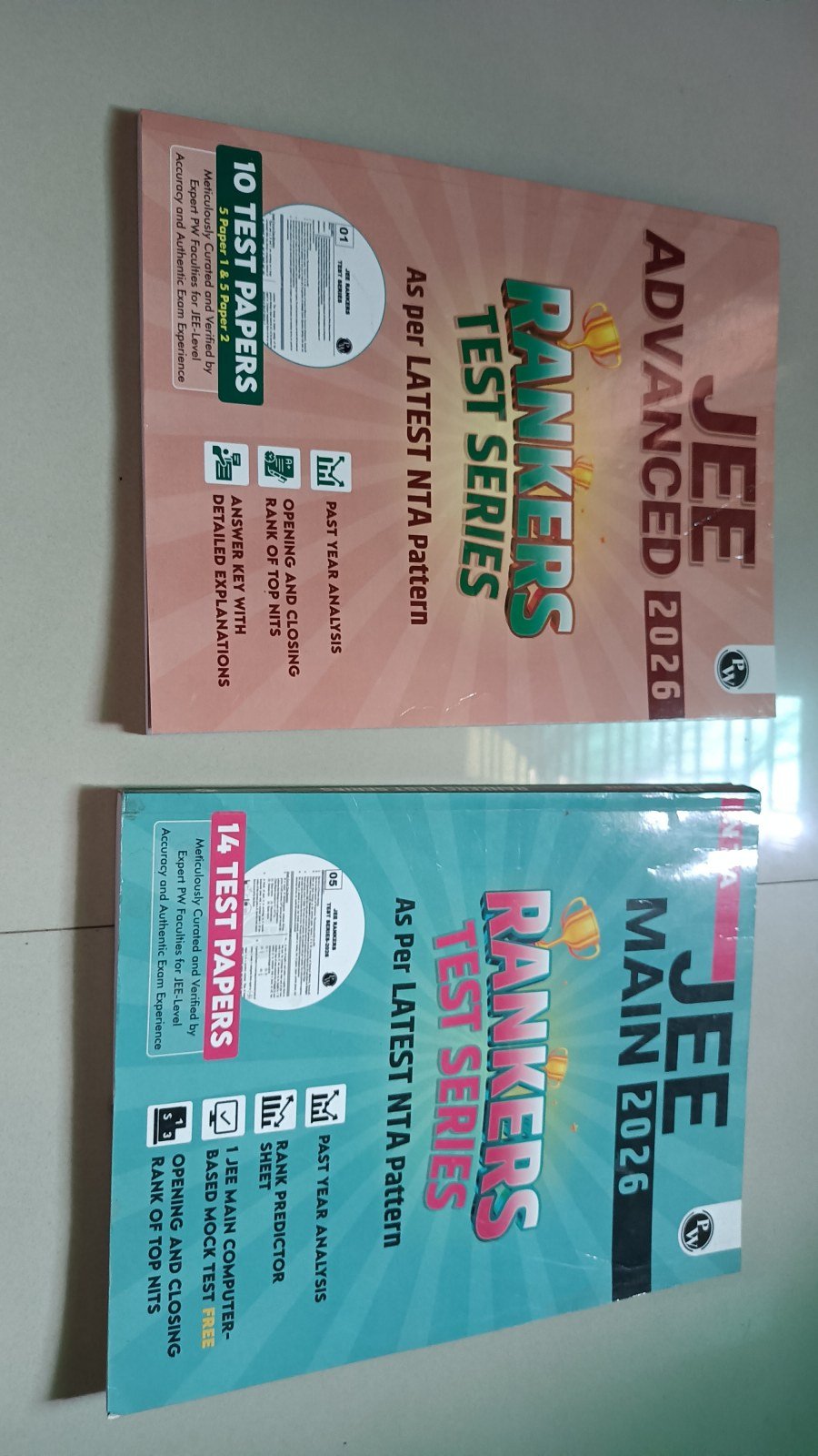 JEE TEST PAPERS - New Book - Bookaao