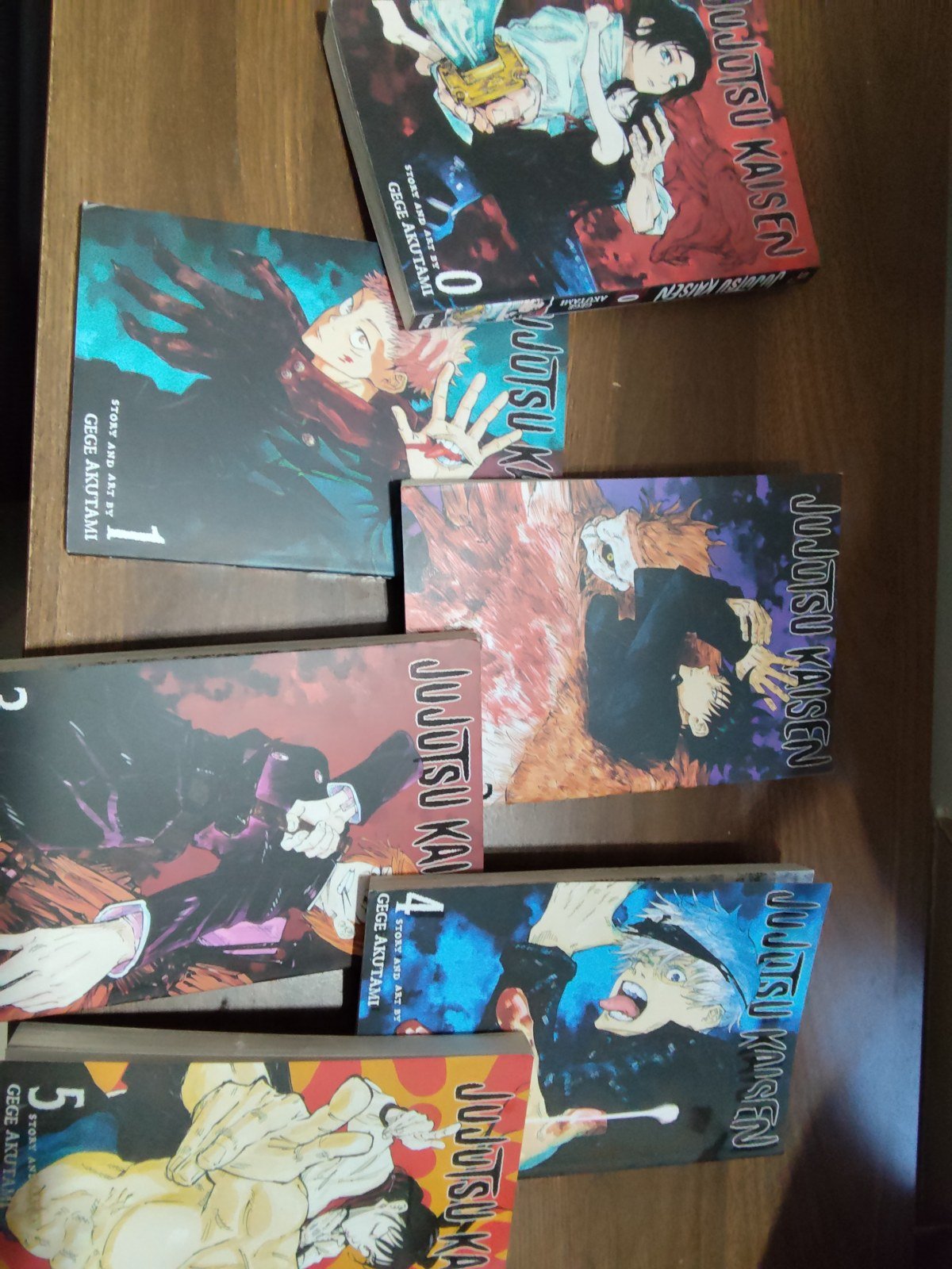 Buy Second Hand Jujutsu Kaisen Original Manga 6 VOLUMES in Visakhapatnam - Bookaao