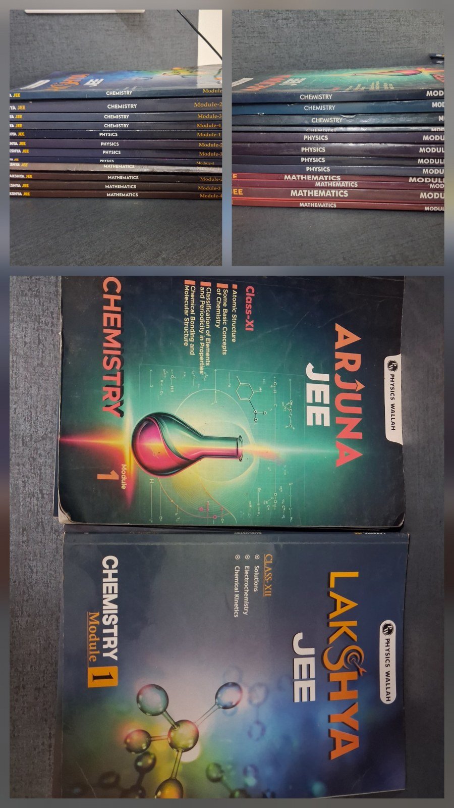 Lakshya + Arjuna Jee modules+ Rankers test series - New Book - Bookaao