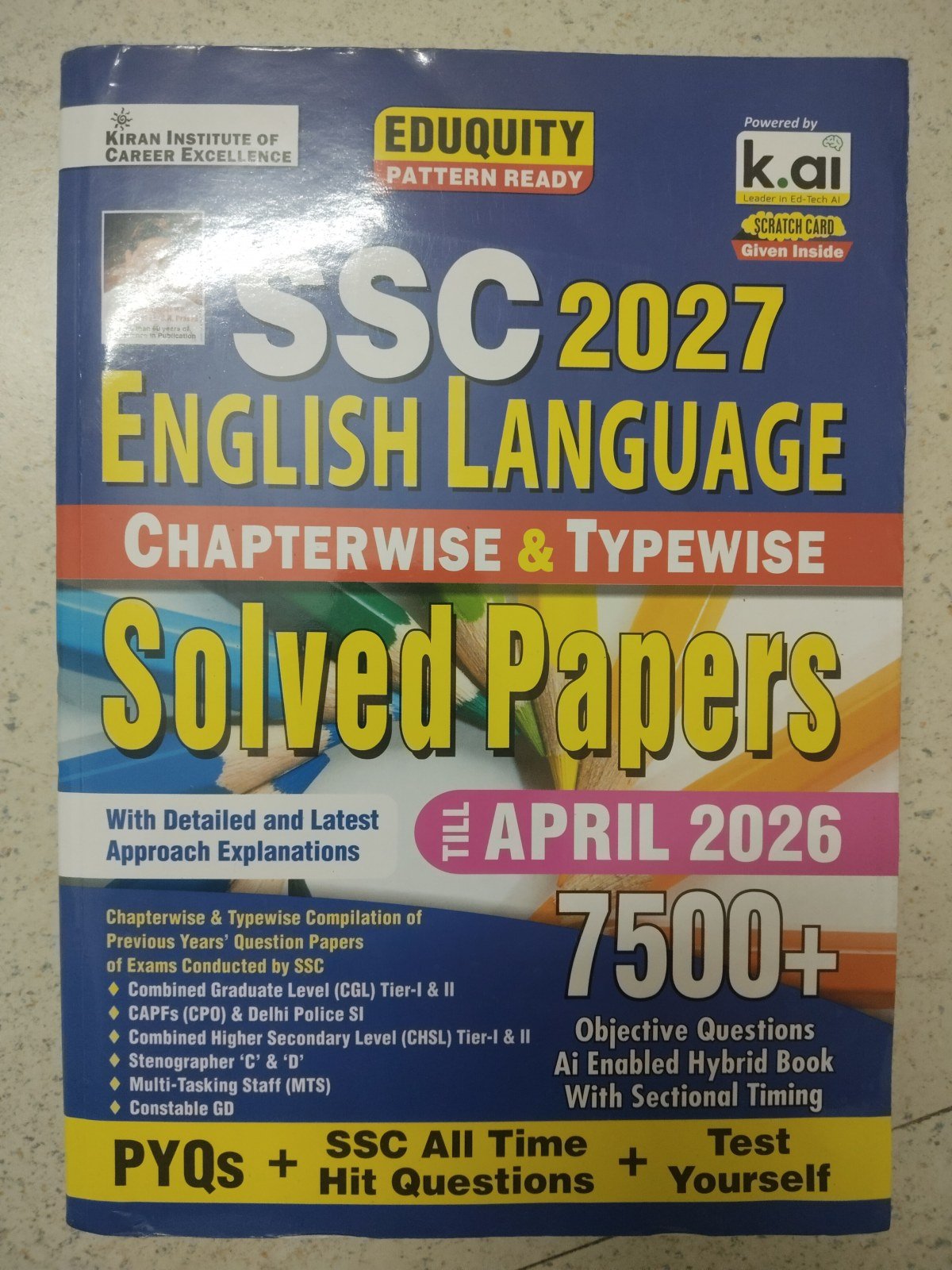 Latest 2026-27. ssc new english grammar book - Second Hand - Bookaao