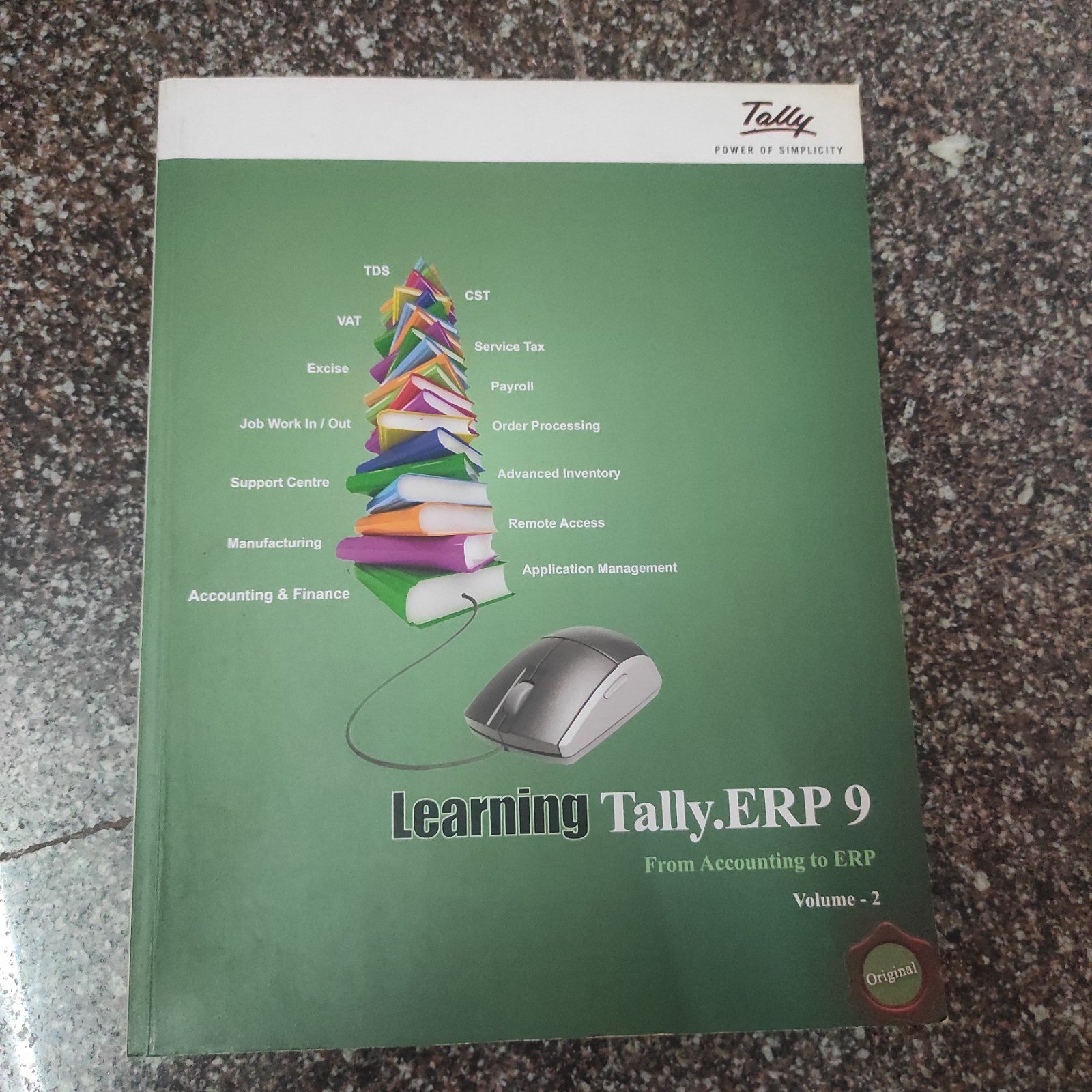 Learning Tally.ERP 9 ( Volumes 2 only) - 2nd Hand Book - Bookaao