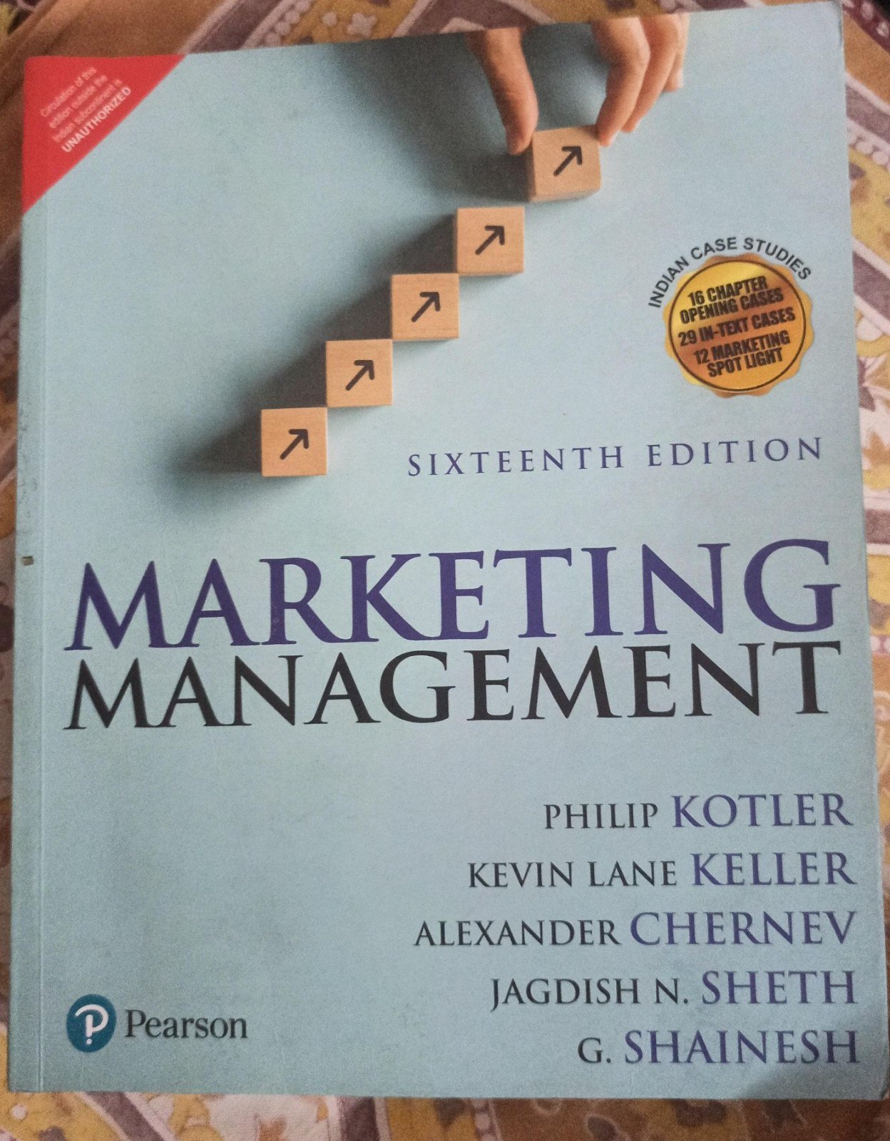 Marketing management, 16th ed. - 2nd Hand Book - Bookaao