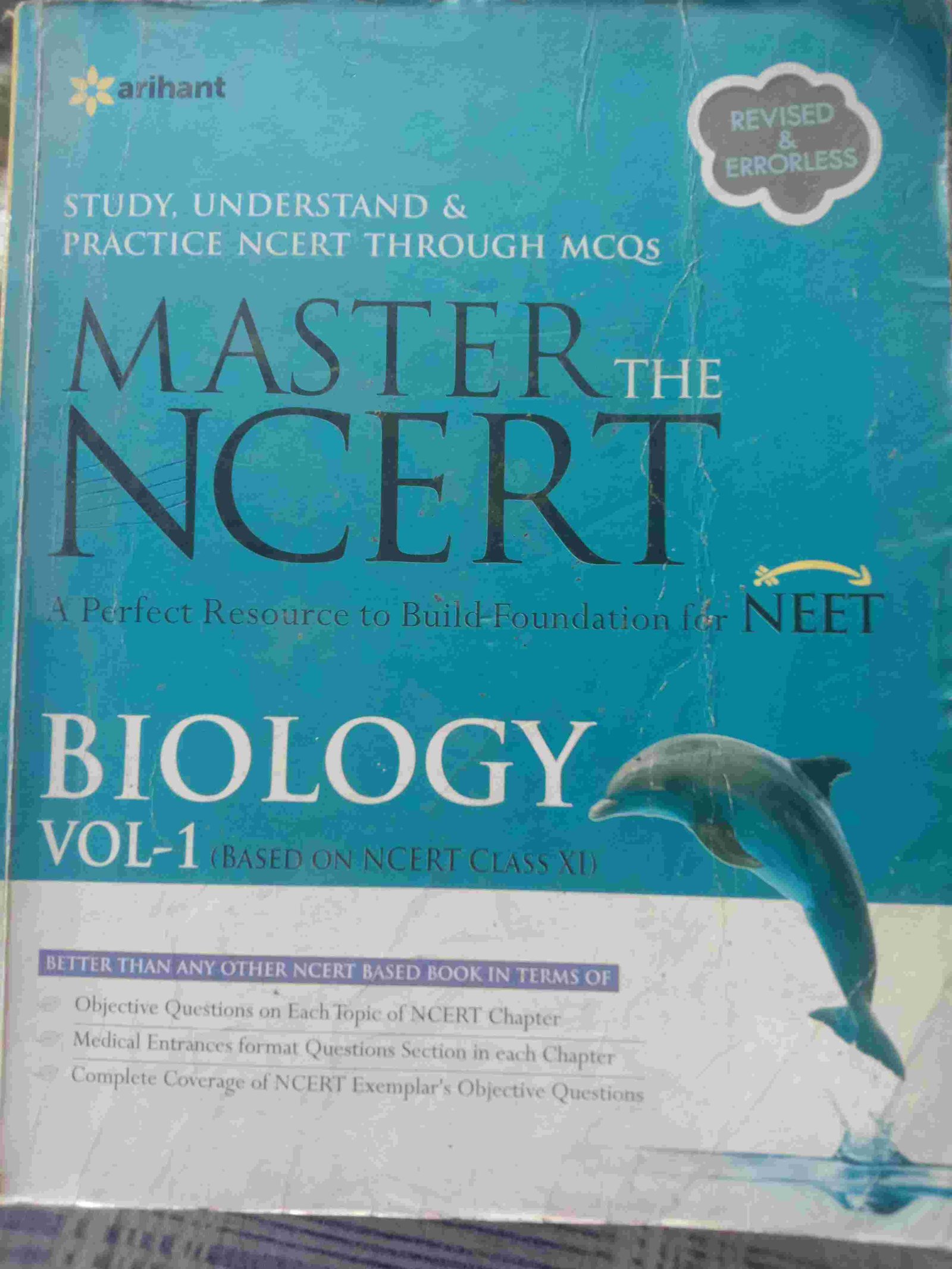 Master the ncert  Biology vol1 for neet - Second Hand - Bookaao