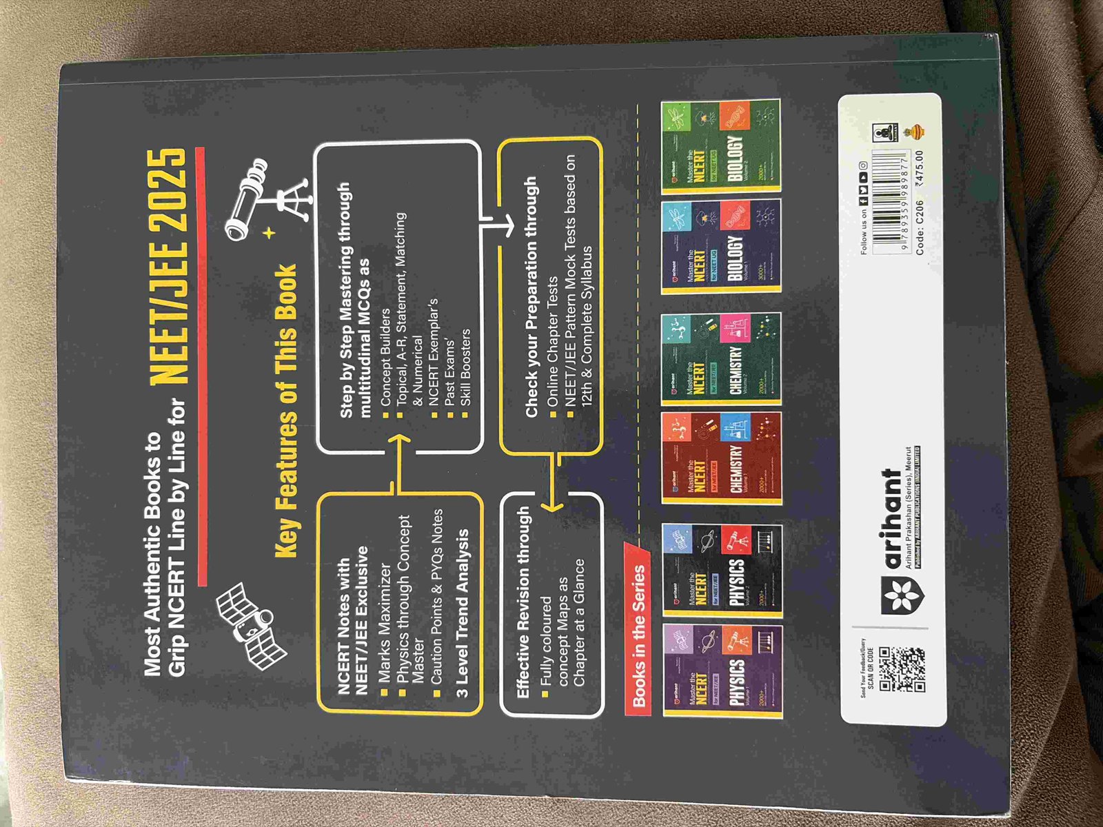 Master the NCERT for neet/jee PHYSICS (vol-2) - Second Hand - Bookaao