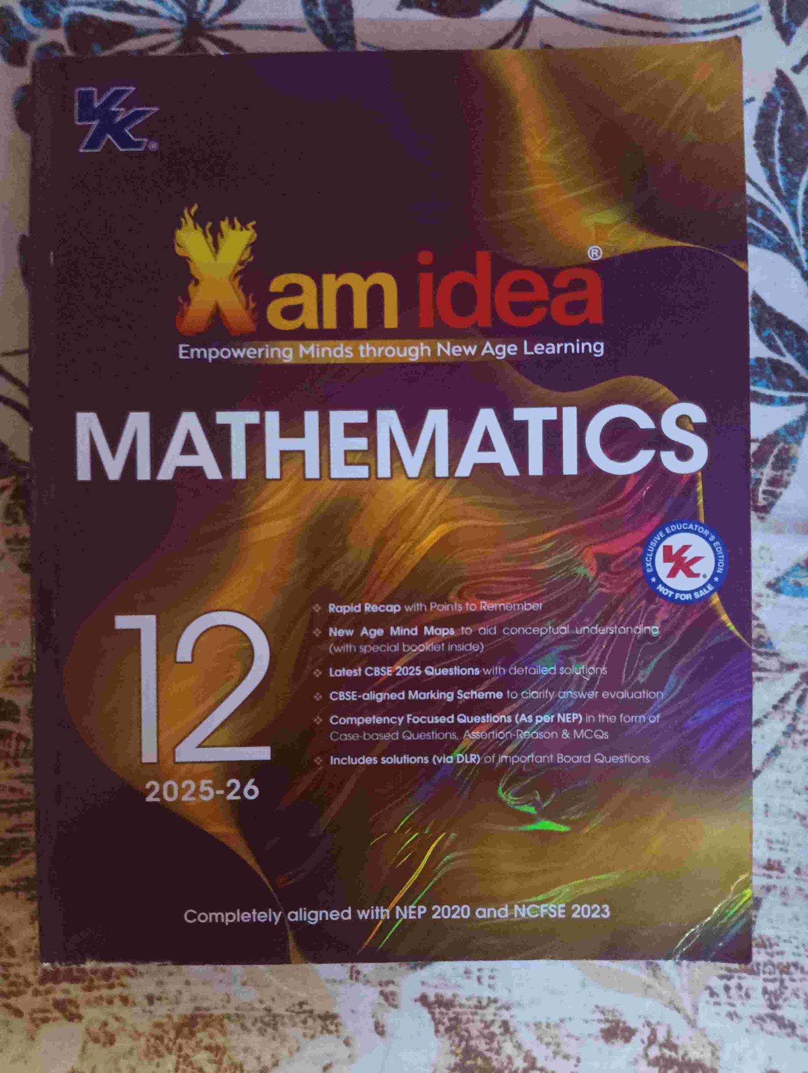 Mathematics Xam idea (12th) - Second Hand - Bookaao