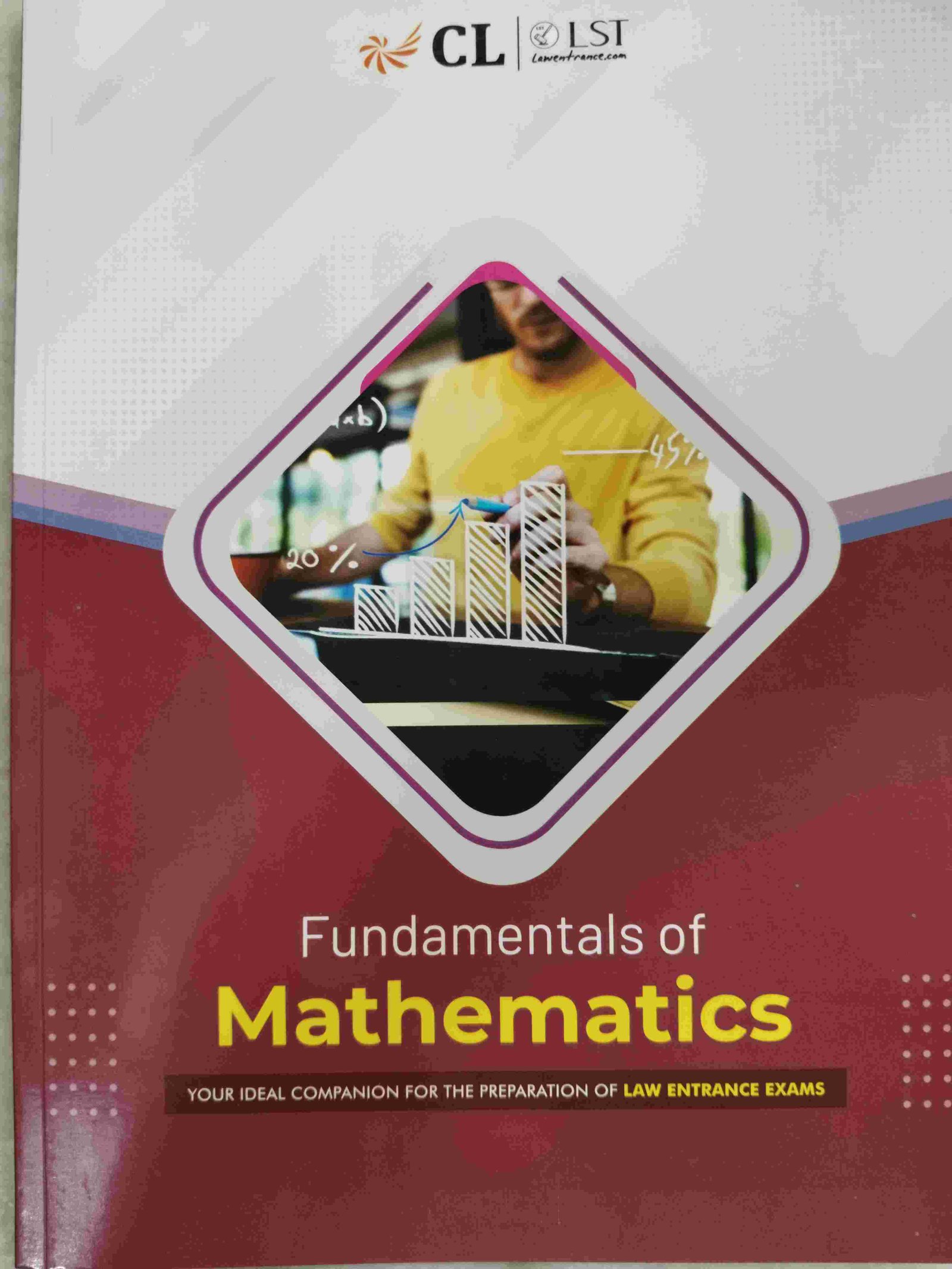 MATHEMATICS BOOK  FOR LAW ENTRANCE EXAMS - Second Hand - Bookaao