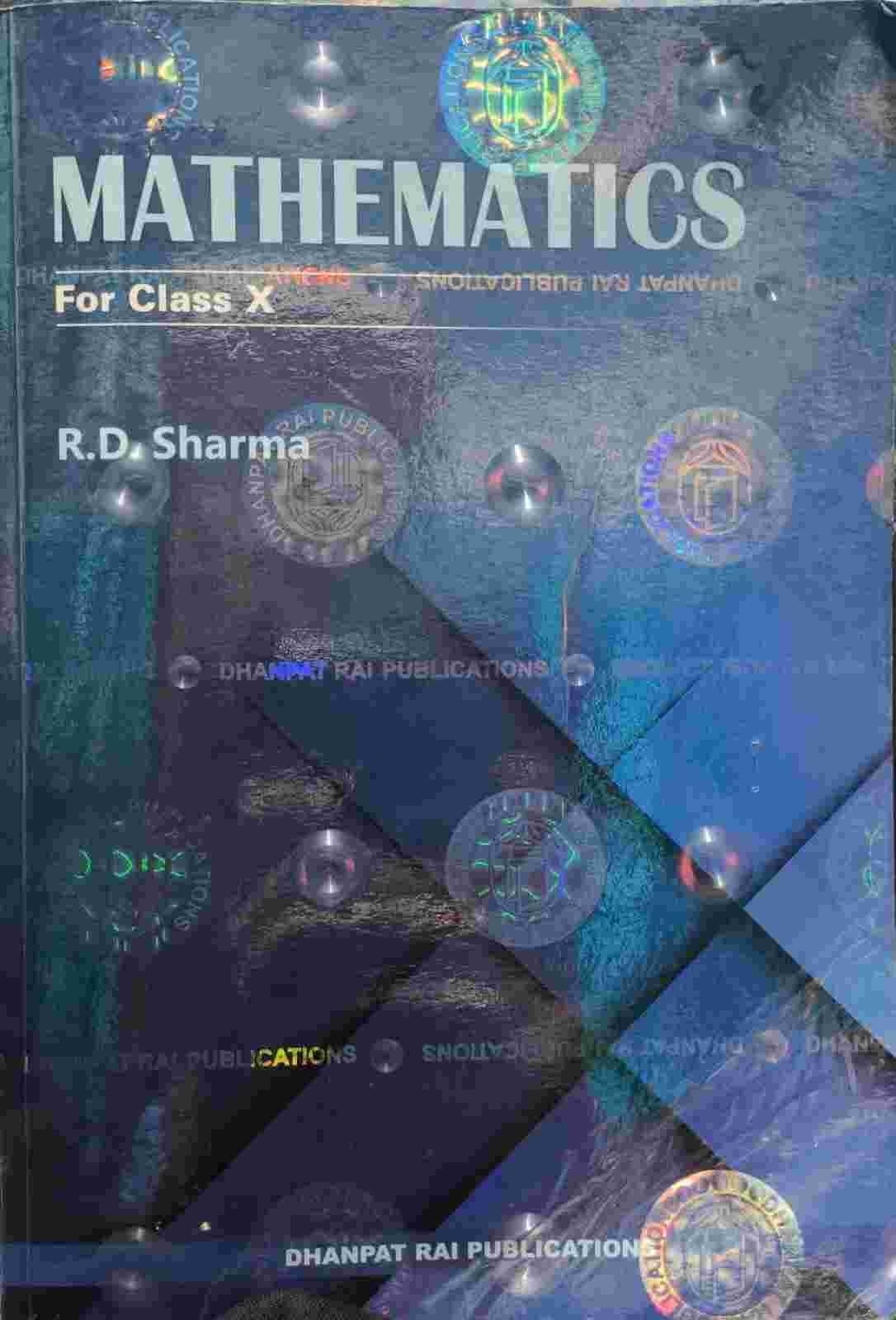Buy Second Hand MATHEMATICS RD SHARMA class 10th book in nepali farm - Bookaao