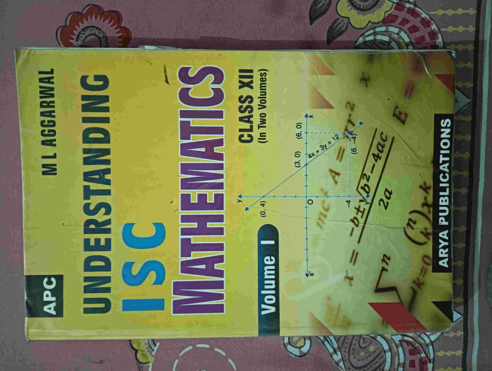 Mathematics ( Volume 1 ) - Second Hand - Bookaao