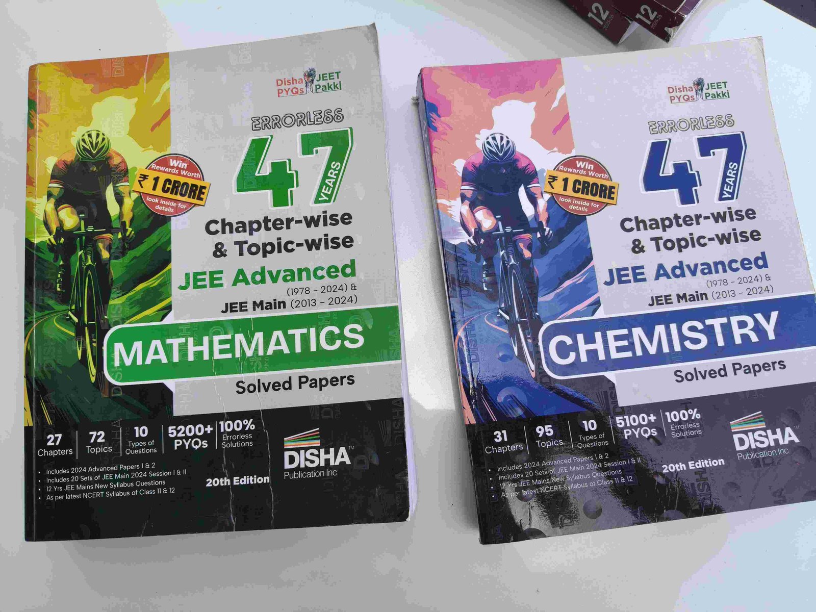 Maths and chemistry jee pyqs - Second Hand - Bookaao