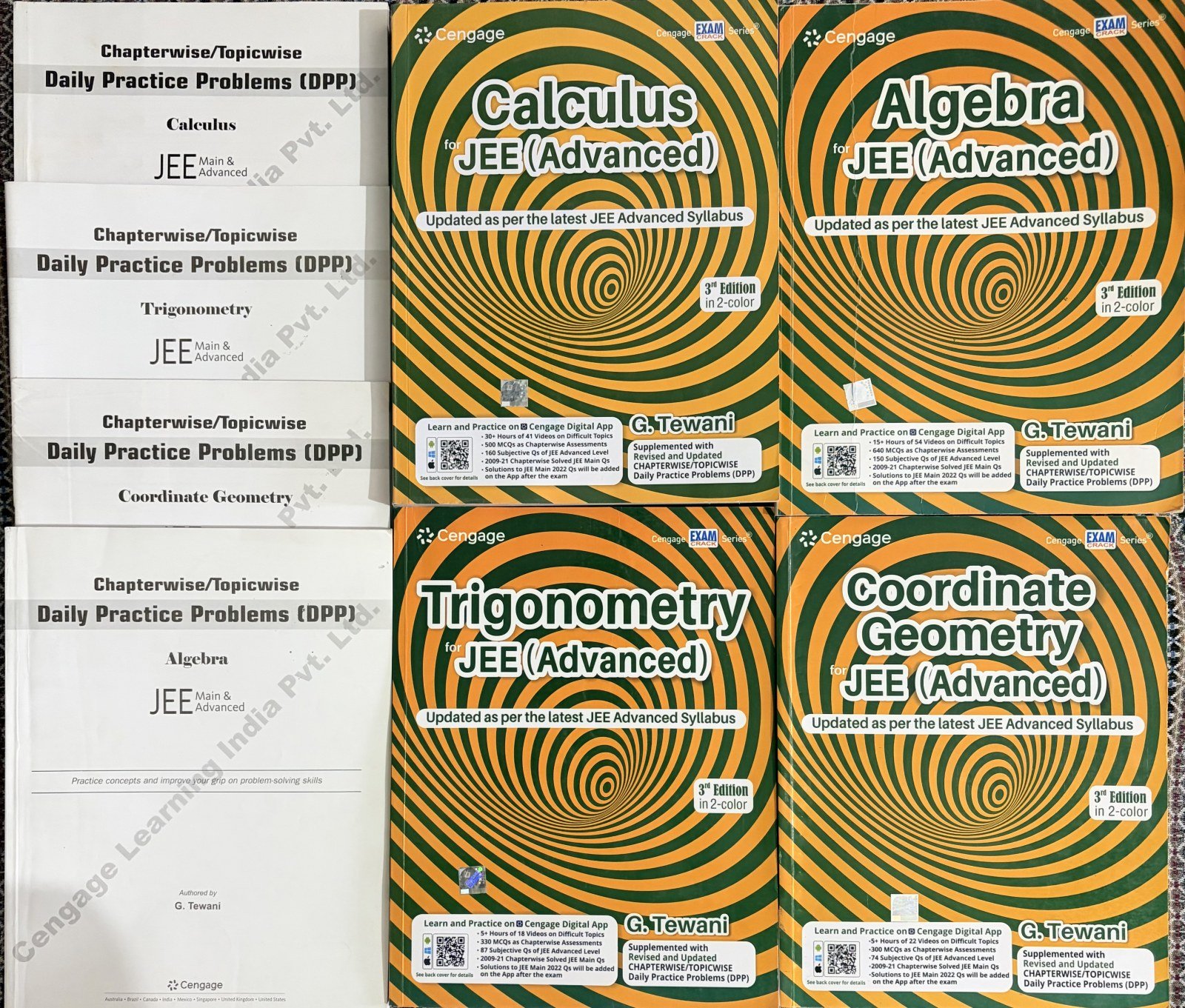 Maths cengage ( set of 4) - Second Hand - Bookaao