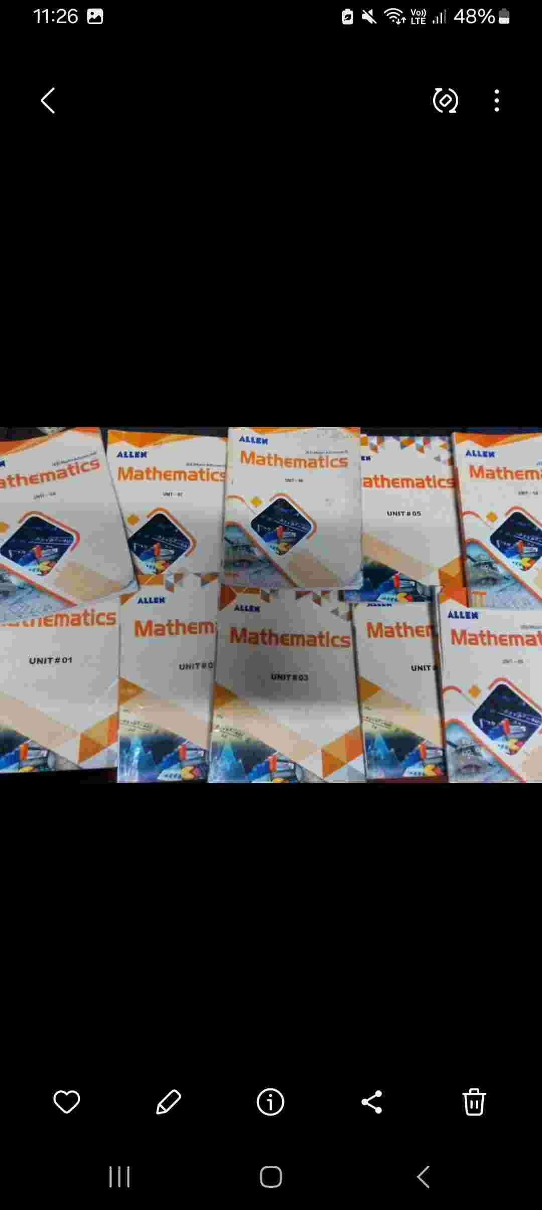 Maths modules allen set of 10 - Second Hand - Bookaao
