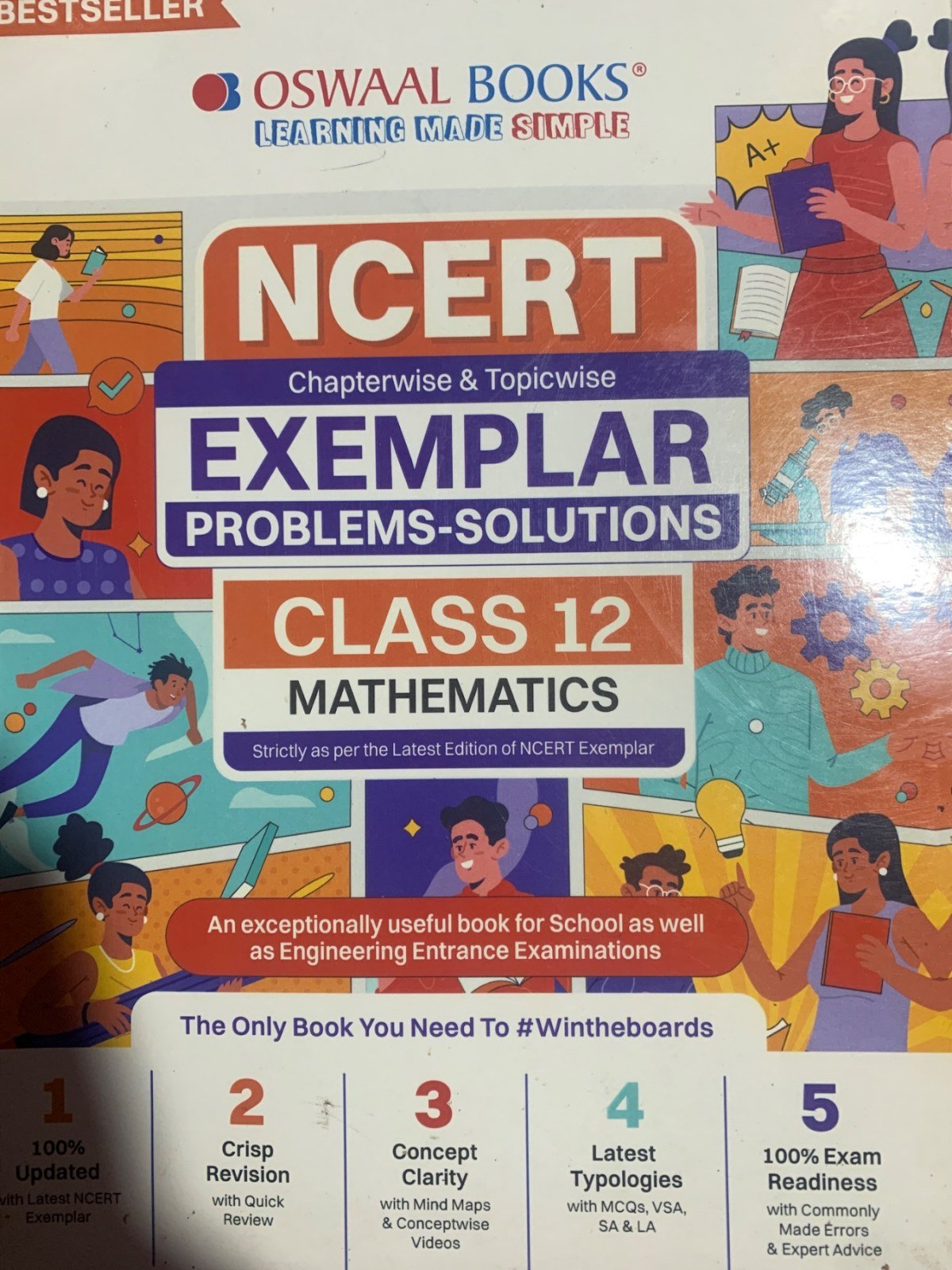 Maths NCERT EXEMPLAR CLASS 12 - Second Hand - Bookaao
