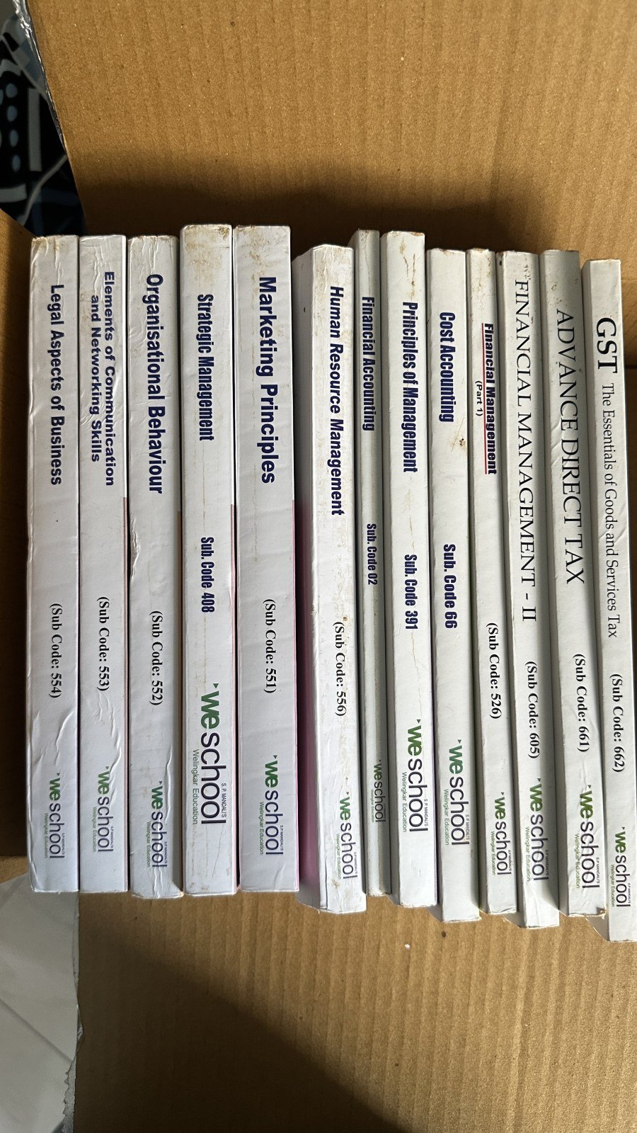 MBA Welingkar Education set of 13 books - Second Hand - Bookaao