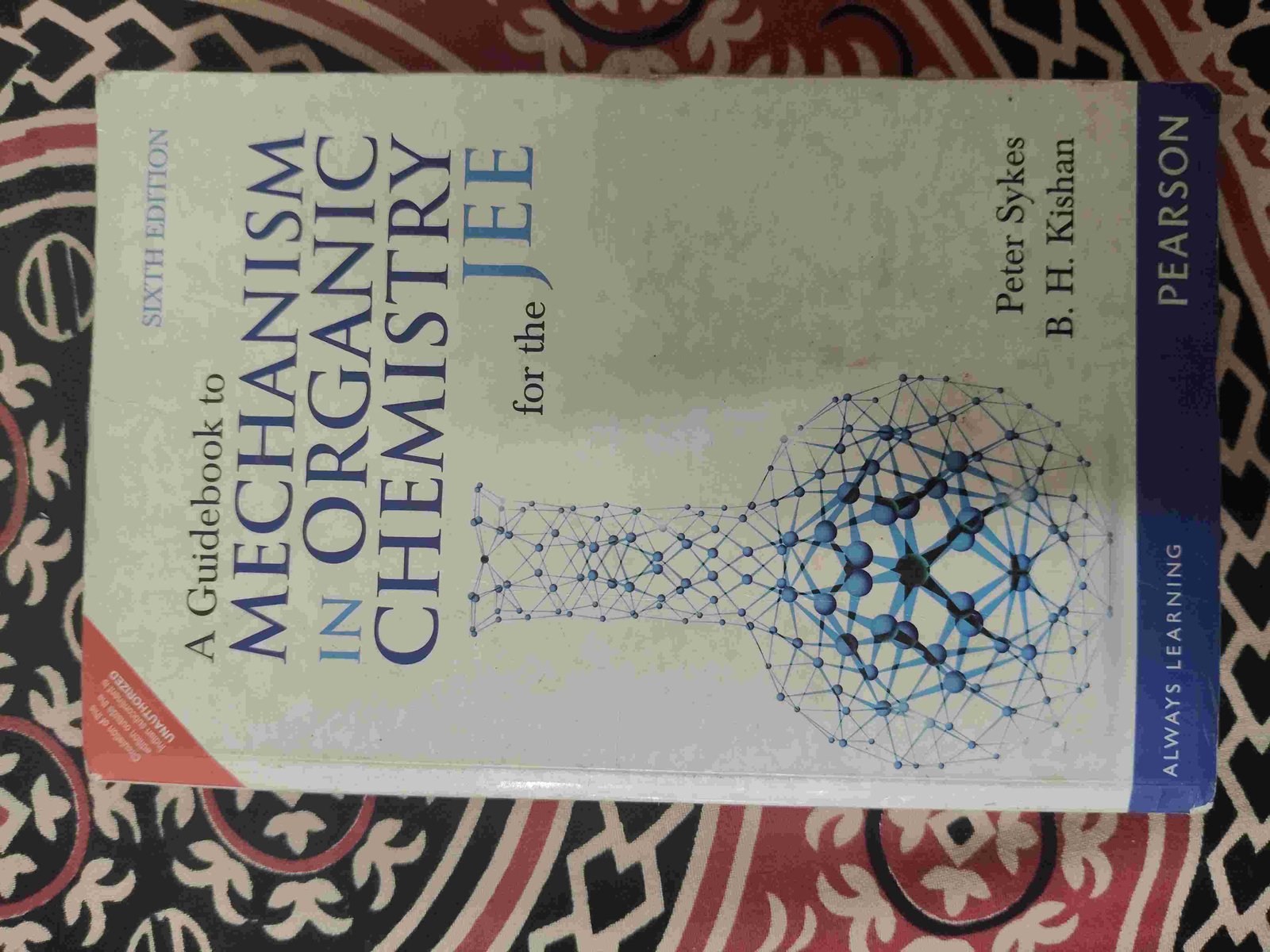 Mechanism in organic chemistry jee pearson - Second Hand - Bookaao